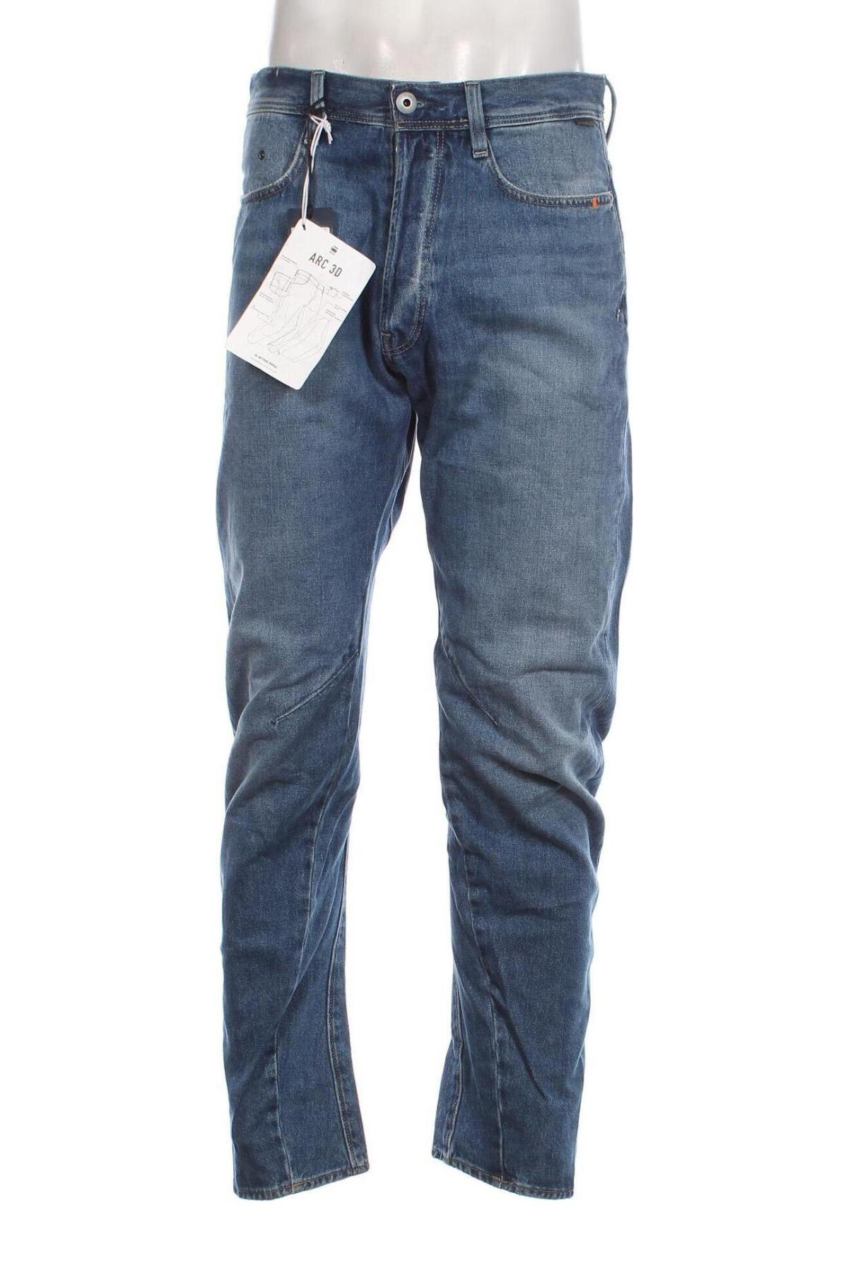 Herren Jeans G-Star Raw, Größe M, Farbe Blau, Preis 52,58 €