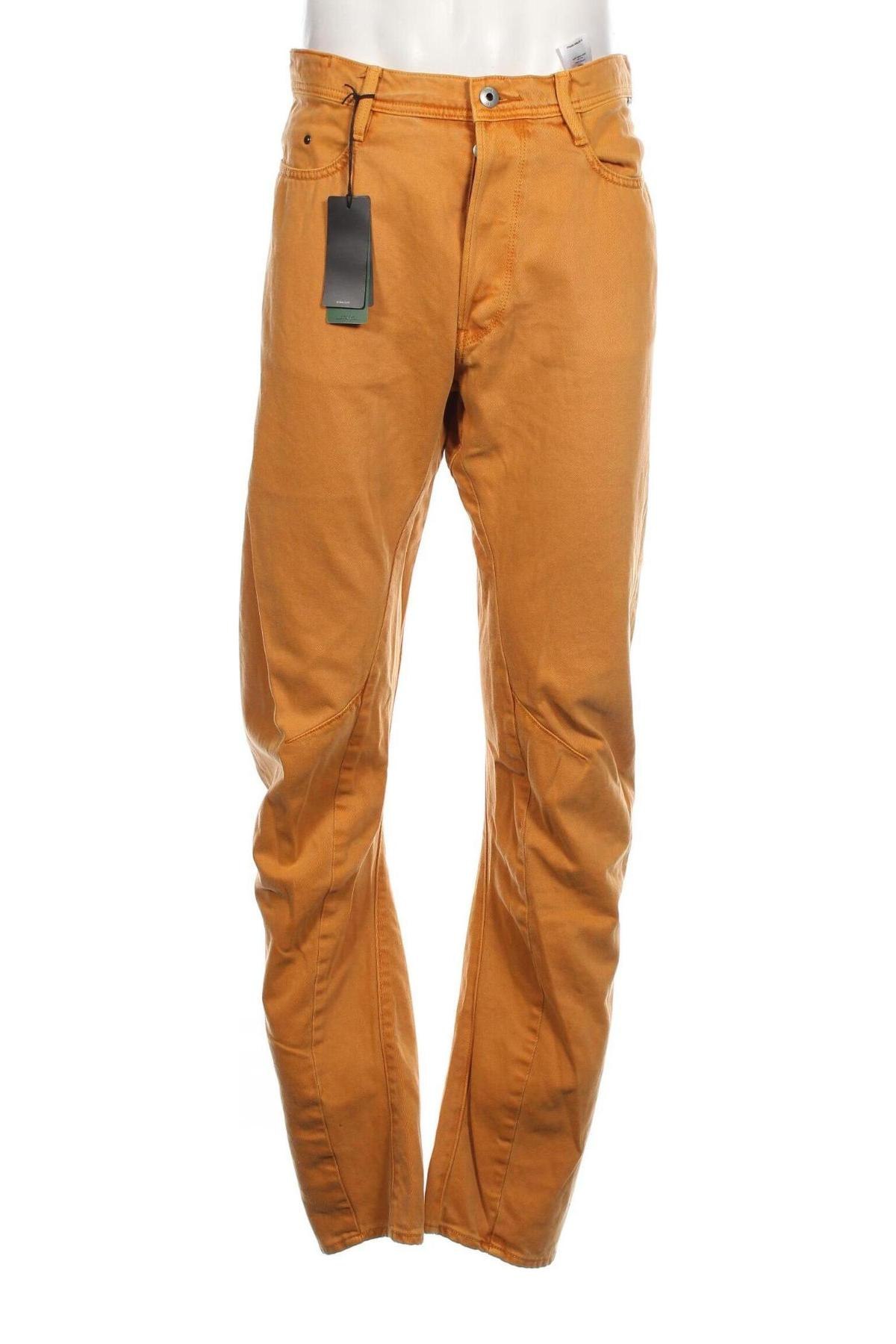 Herren Jeans G-Star Raw, Größe L, Farbe Orange, Preis € 63,09