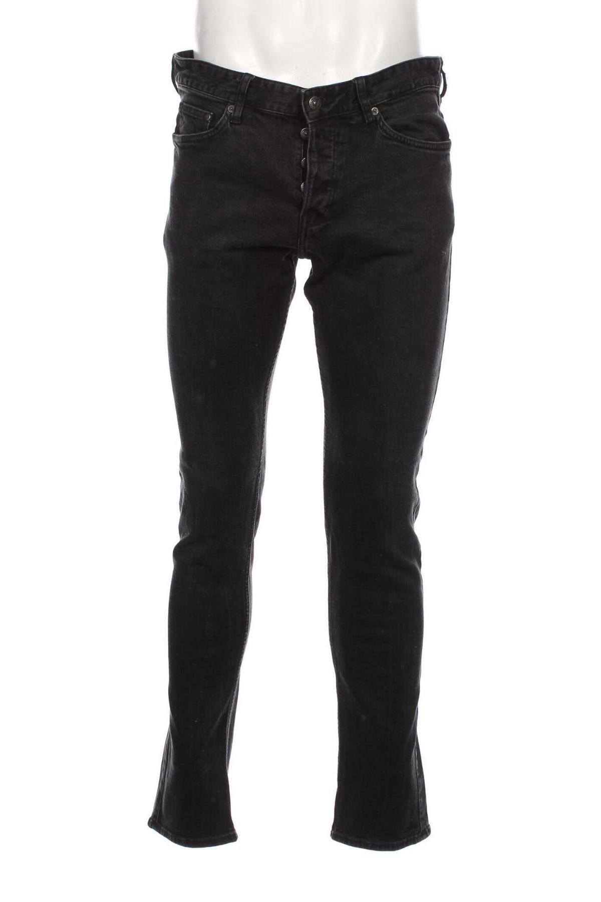 Herren Jeans H&M, Größe L, Farbe Schwarz, Preis 8,45 €