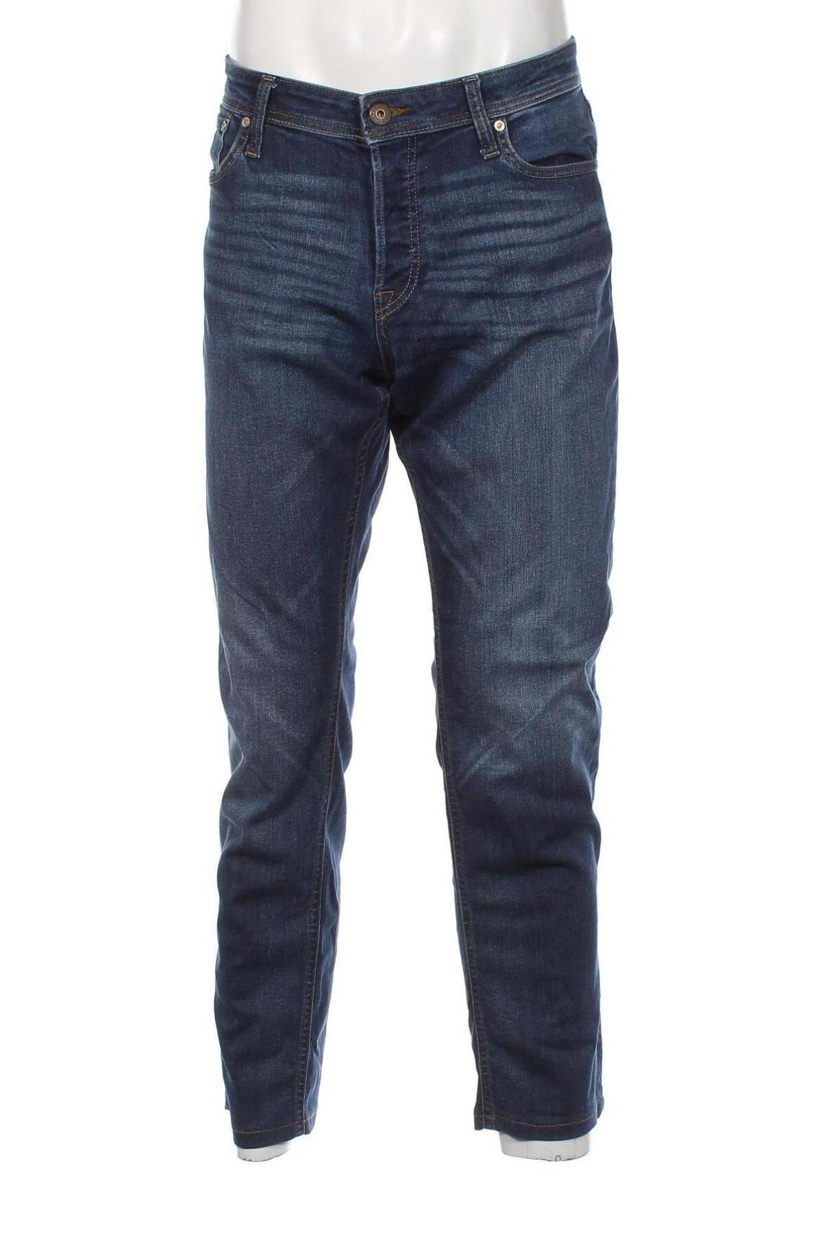 Męskie jeansy Jack & Jones, Rozmiar XL, Kolor Niebieski, Cena 62,89 zł