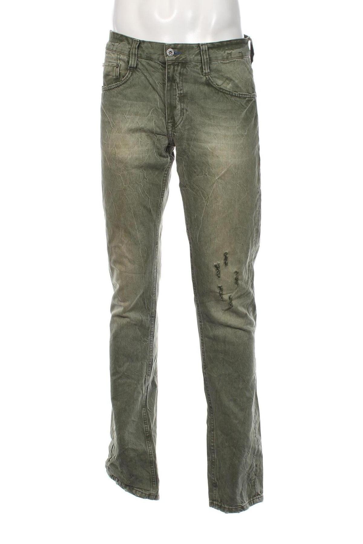 Herren Jeans Mustang, Größe M, Farbe Grün, Preis 14,27 €