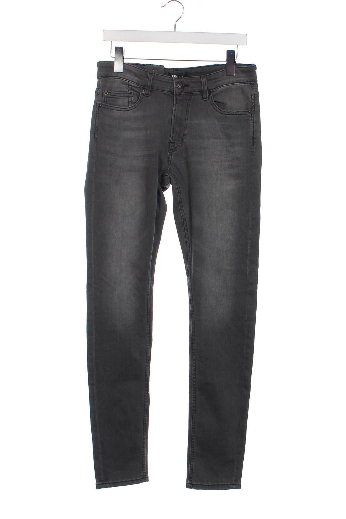 Herren Jeans Only & Sons, Größe S, Farbe Grau, Preis € 23,71