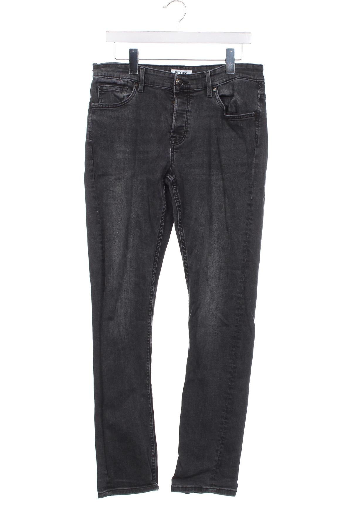Herren Jeans Only & Sons, Größe M, Farbe Grau, Preis 6,66 €