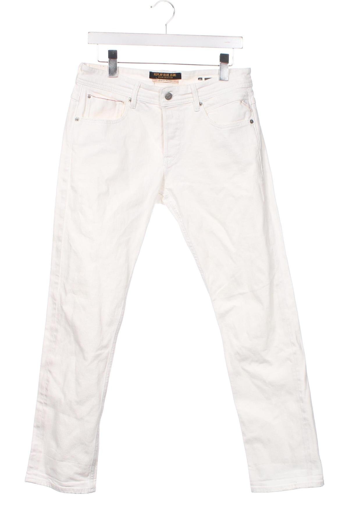 Pánské džíny  Replay, Velikost M, Barva Bílá, Cena  1 380,00 Kč