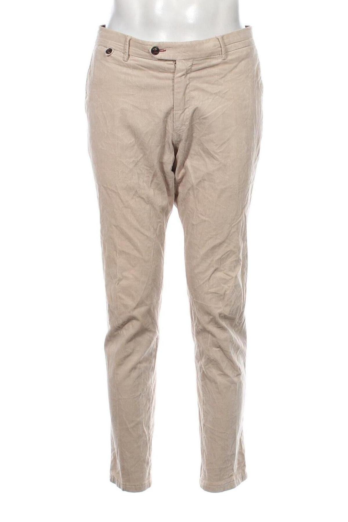 Herren Cordhose Atelier Noterman, Größe L, Farbe Beige, Preis 14,40 €