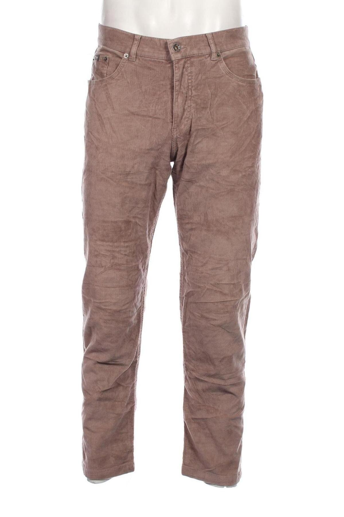 Pantaloni raiați de bărbați Brax, Mărime S, Culoare Bej, Preț 81,58 Lei