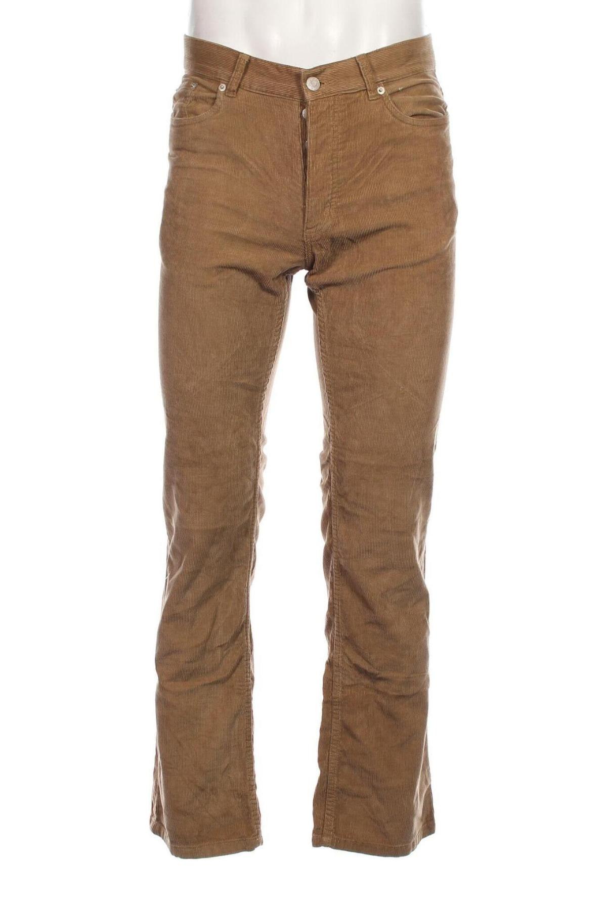 Herren Cordhose H&M L.O.G.G., Größe S, Farbe Beige, Preis 2,79 €