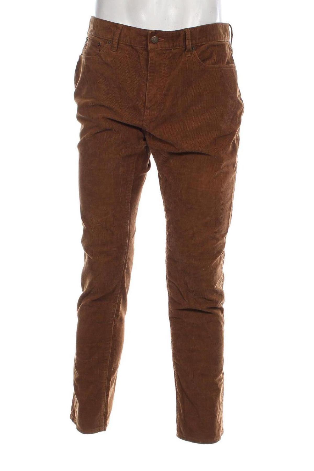 Ανδρικό κοτλέ παντελόνι J.Crew, Μέγεθος L, Χρώμα Καφέ, Τιμή 26,72 €