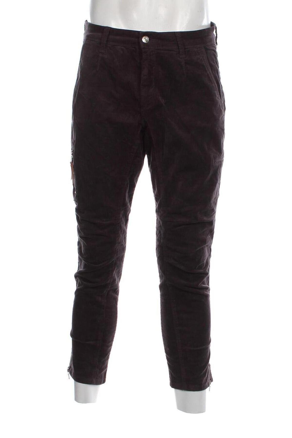 Pantaloni raiați de bărbați Mac, Mărime L, Culoare Negru, Preț 101,98 Lei