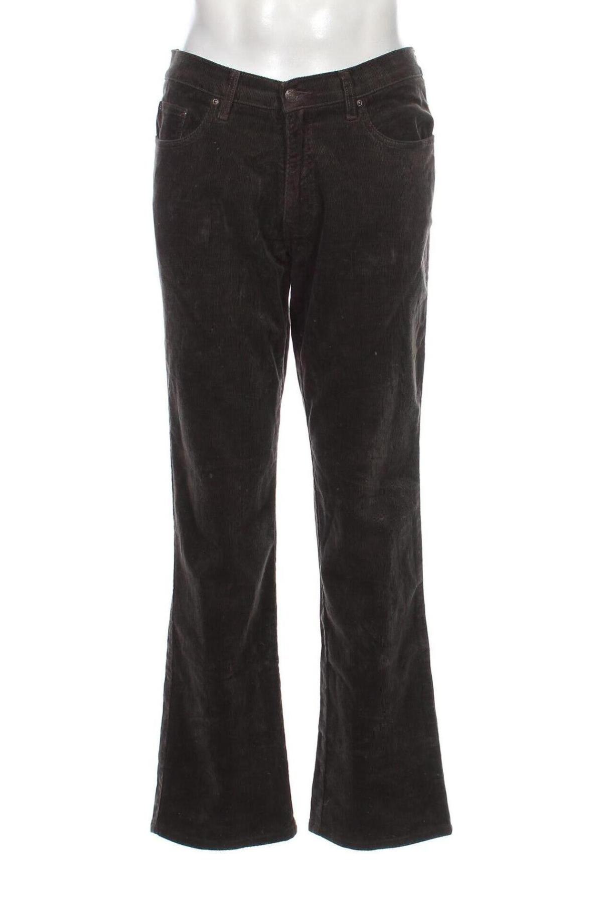 Pantaloni raiați de bărbați One Way, Mărime M, Culoare Gri, Preț 20,03 Lei