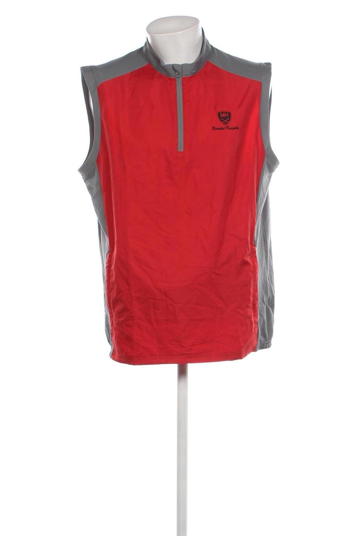 Herrenweste Adidas, Größe L, Farbe Rot, Preis 31,73 €