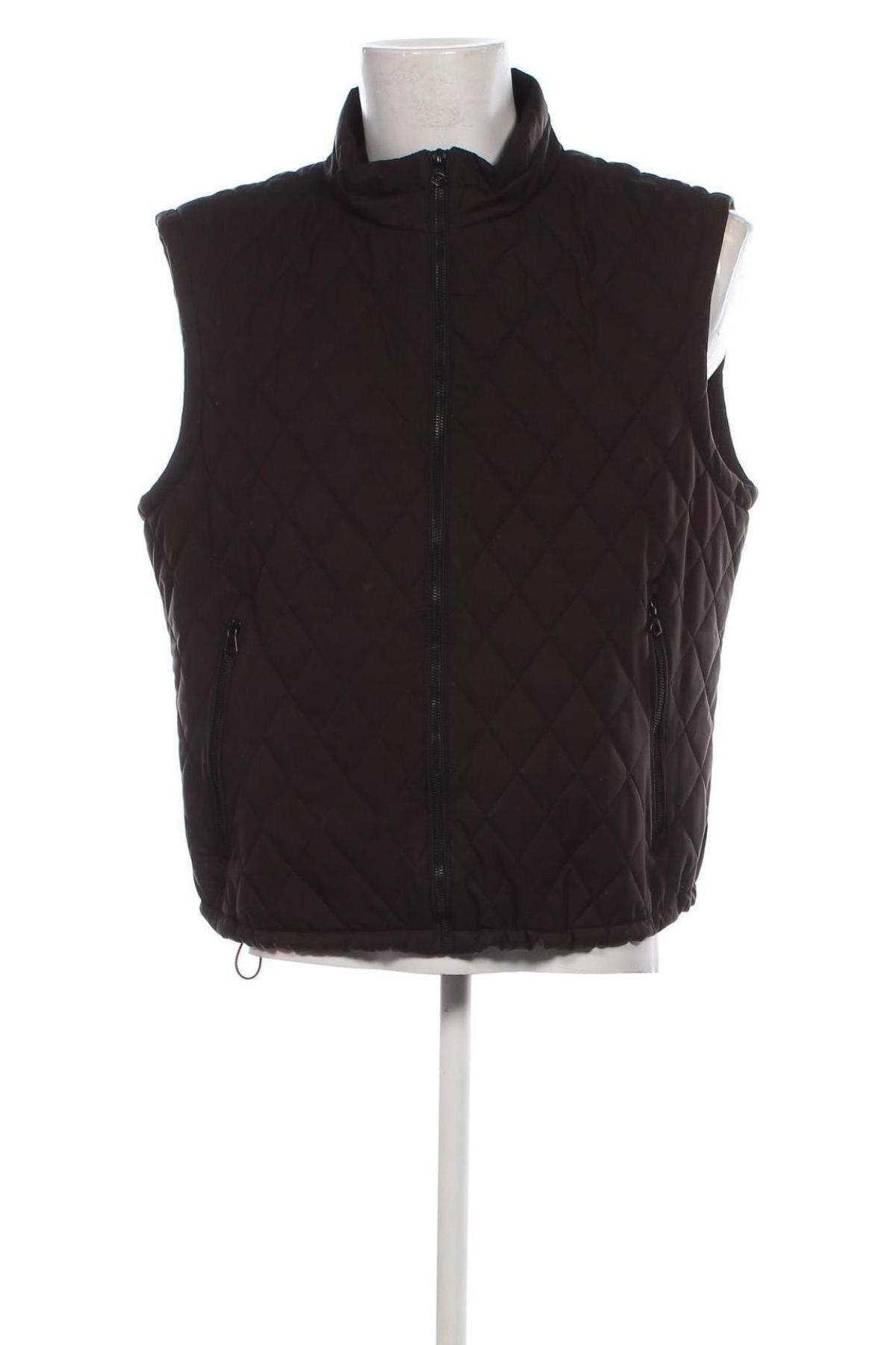 Мъжки елек Zara, Размер XL, Цвят Черен, Цена 22,95 лв.