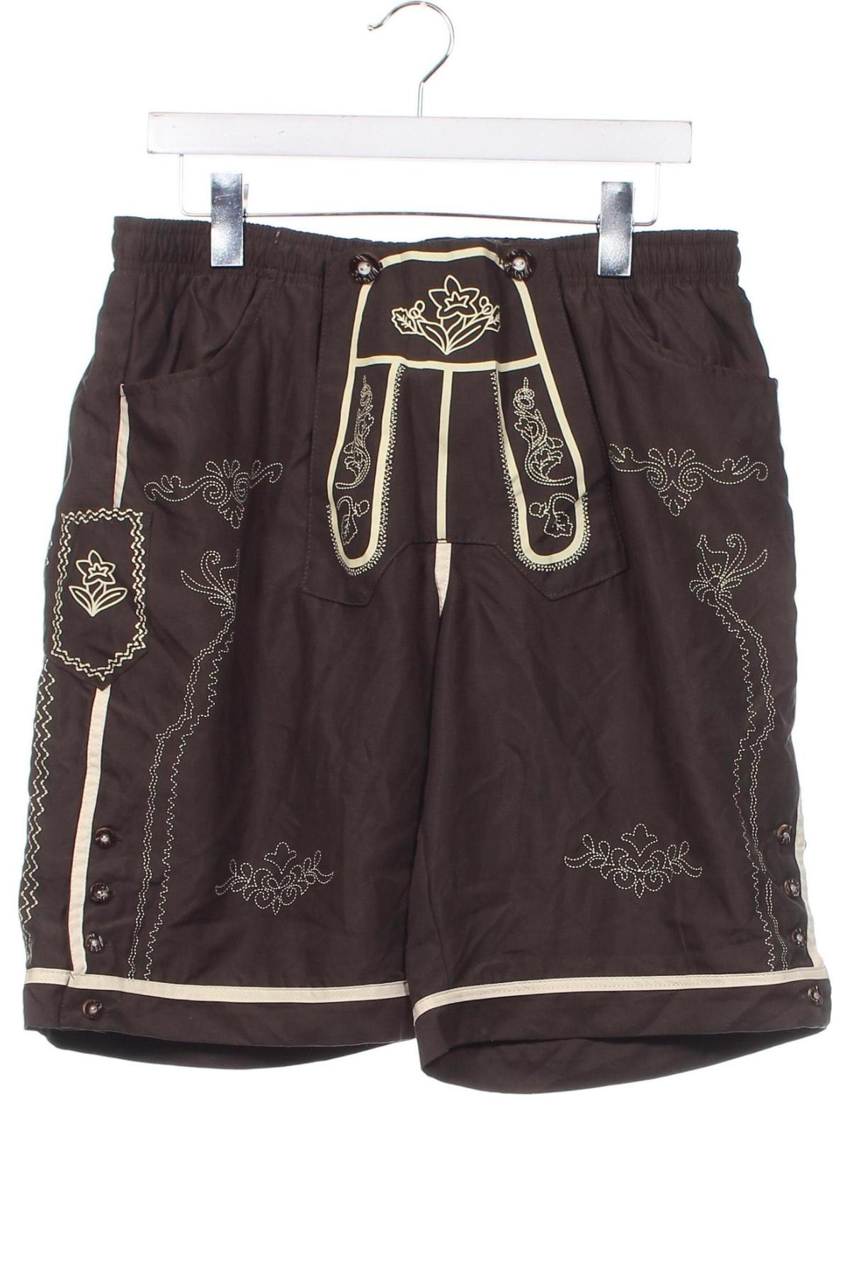 Pantaloni scurți de bărbați, Mărime XL, Culoare Maro, Preț 78,13 Lei