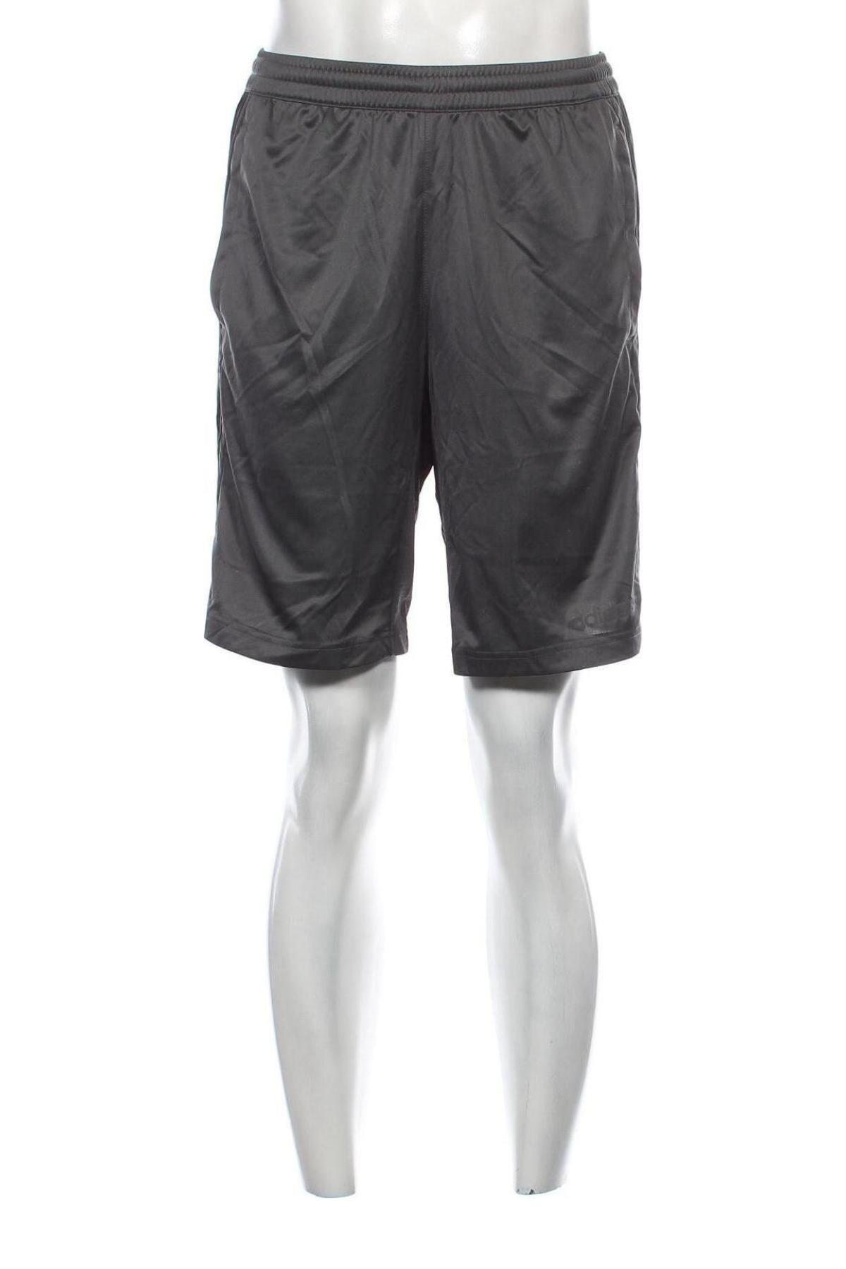 Ανδρικό κοντό παντελόνι Adidas, Μέγεθος M, Χρώμα Γκρί, Τιμή 16,82 €