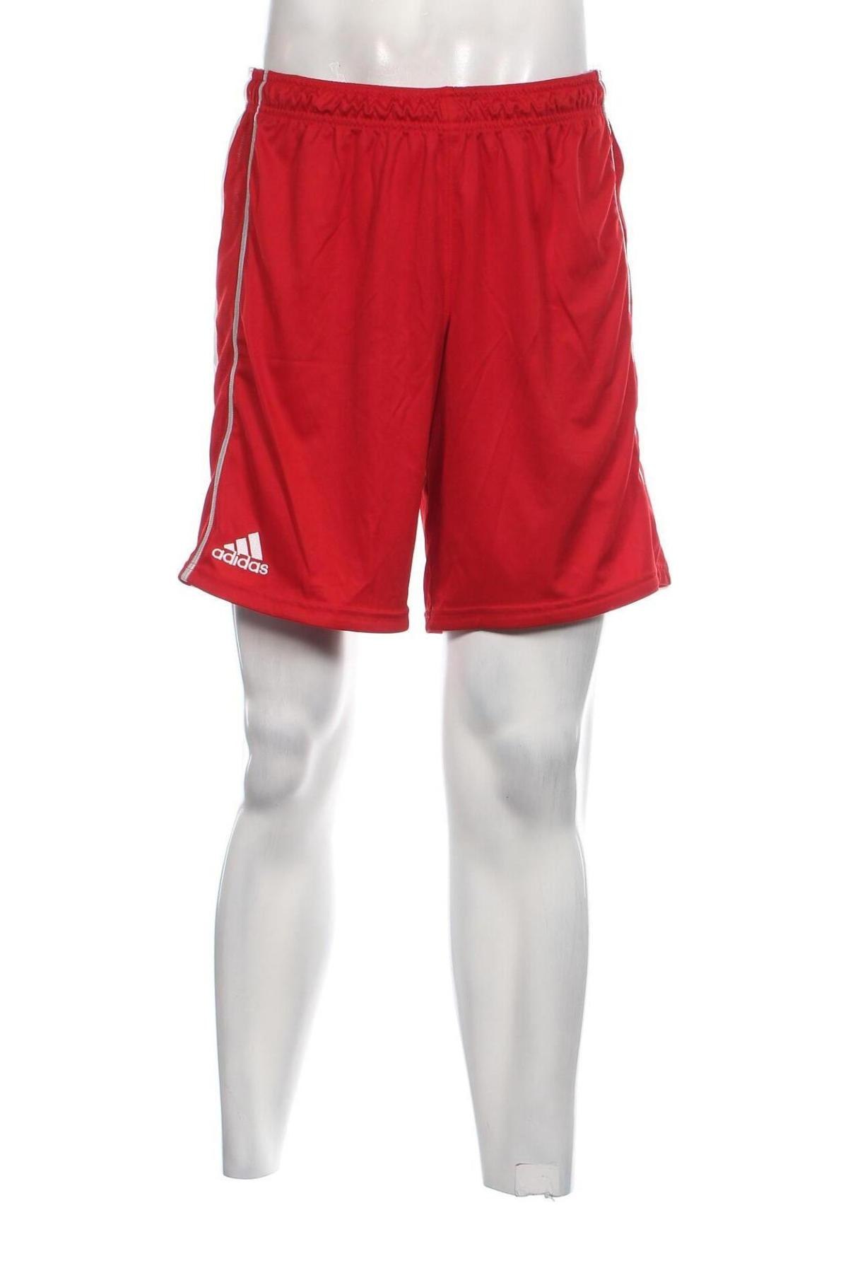 Herren Shorts Adidas, Größe M, Farbe Rot, Preis 21,29 €