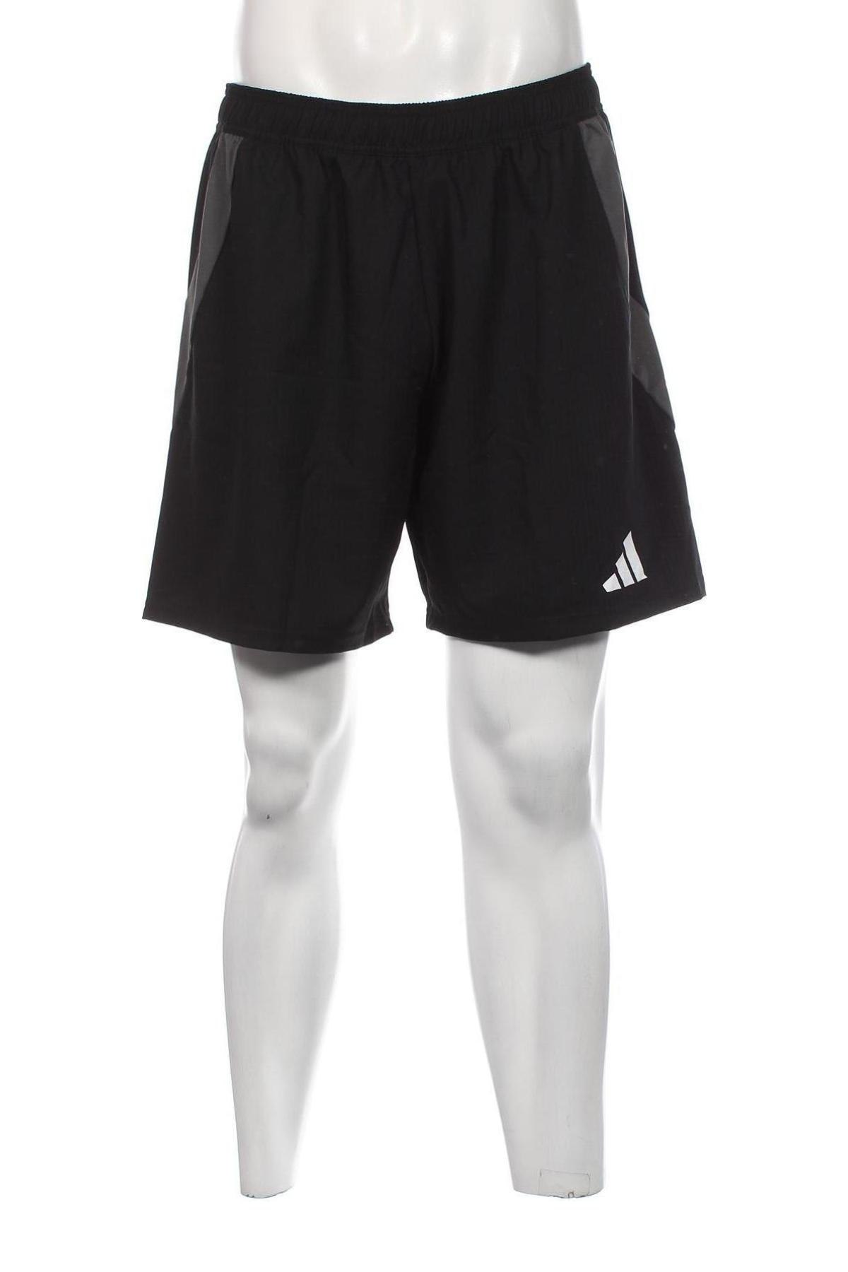 Ανδρικό κοντό παντελόνι Adidas, Μέγεθος XL, Χρώμα Μαύρο, Τιμή 28,69 €