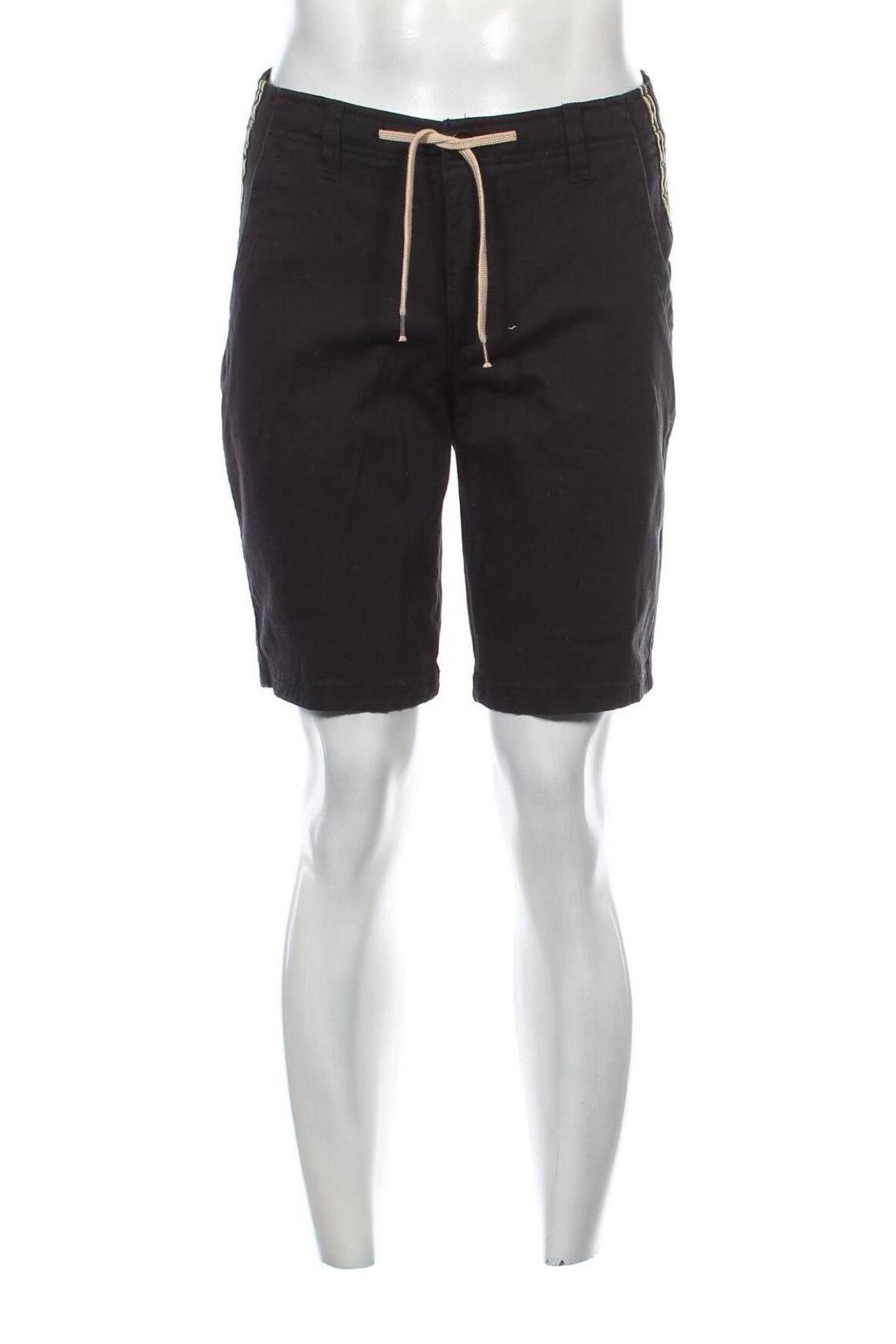 Мъжки къс панталон Bpc Bonprix Collection, Размер M, Цвят Черен, Цена 22,50 лв.