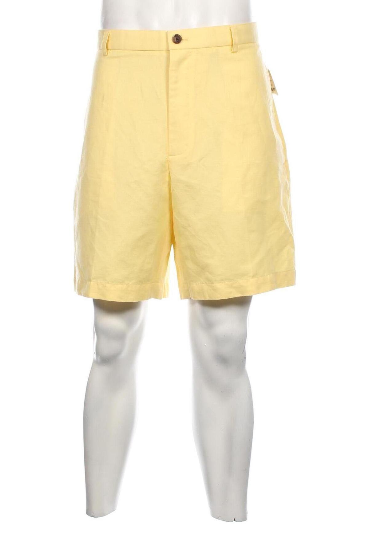 Ανδρικό κοντό παντελόνι Brooks Brothers, Μέγεθος XL, Χρώμα Κίτρινο, Τιμή 30,51 €