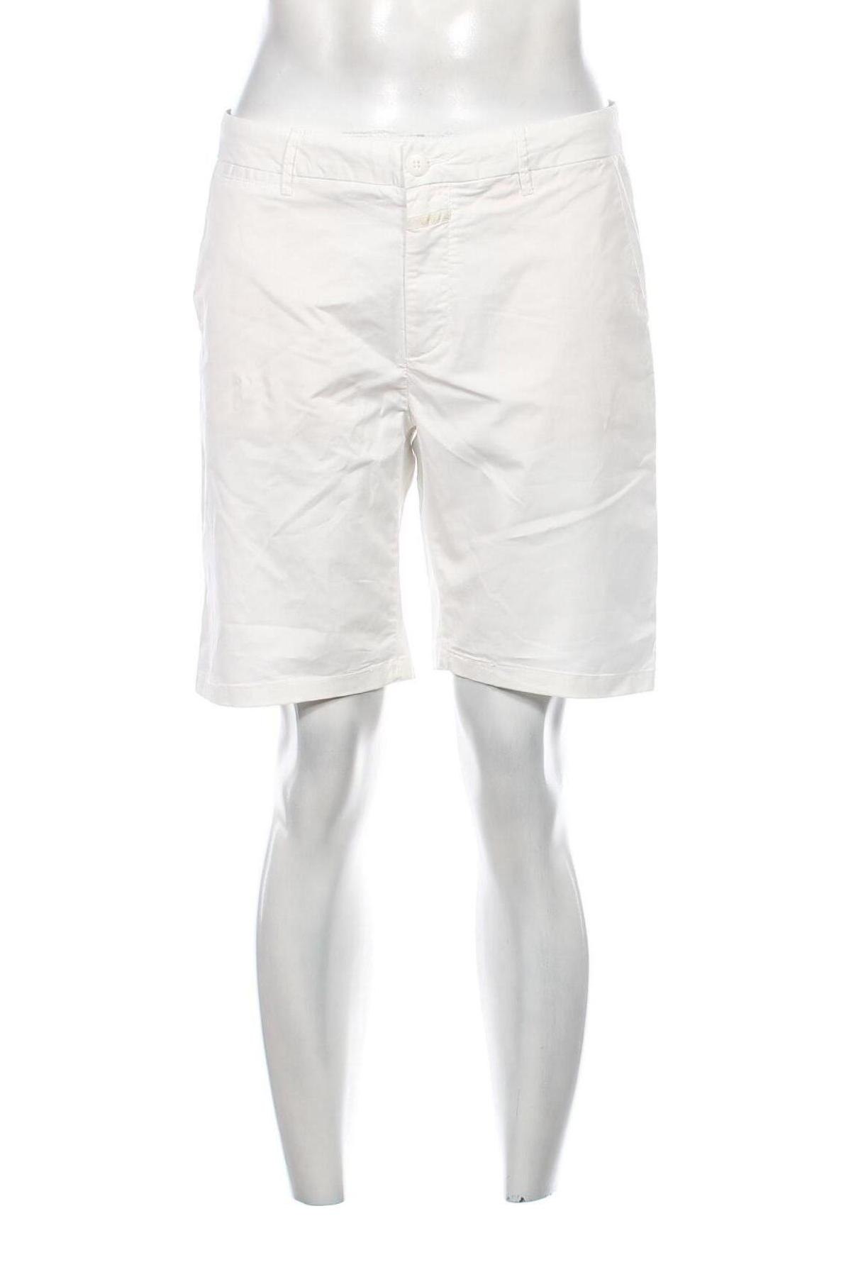 Мъжки къс панталон Closed, Размер M, Цвят Бял, Цена 96,00 лв.