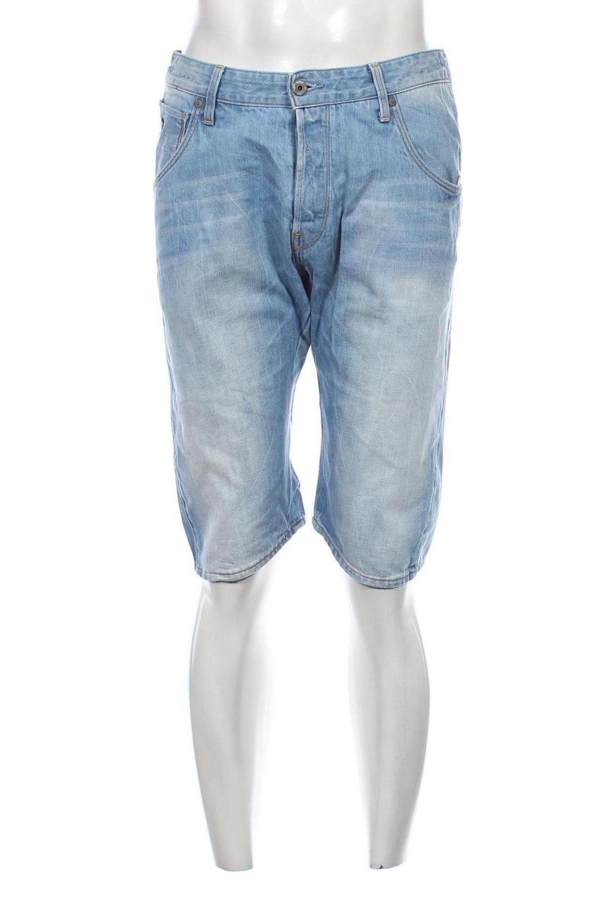 Pánske kraťasy  G-Star Raw, Veľkosť M, Farba Modrá, Cena  38,56 €