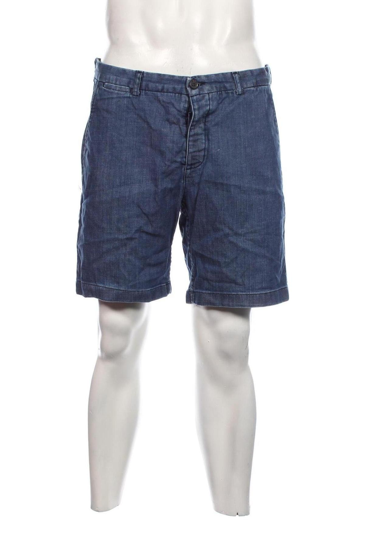 Мъжки къс панталон H&M, Размер XL, Цвят Син, Цена 23,75 лв.
