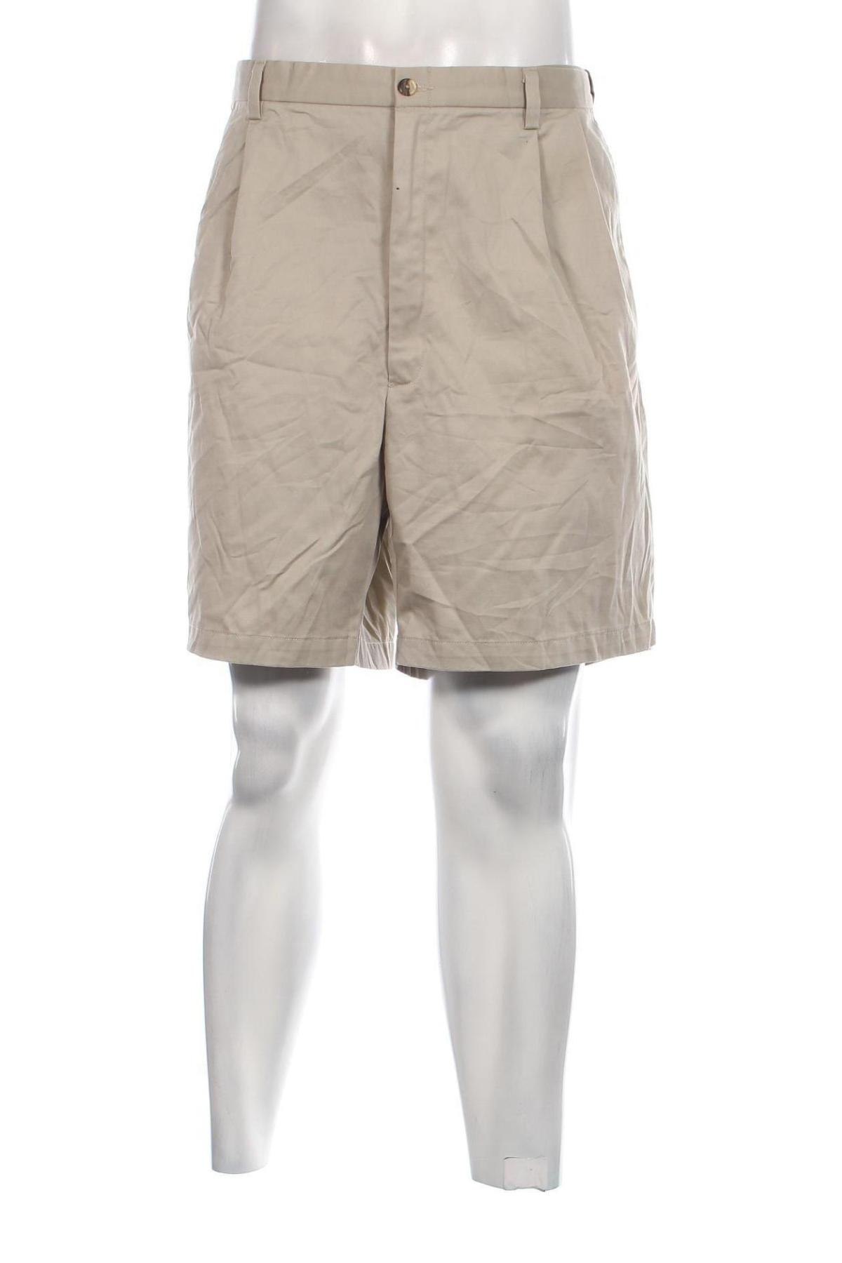 Ανδρικό κοντό παντελόνι Haggar, Μέγεθος XXL, Χρώμα  Μπέζ, Τιμή 12,79 €