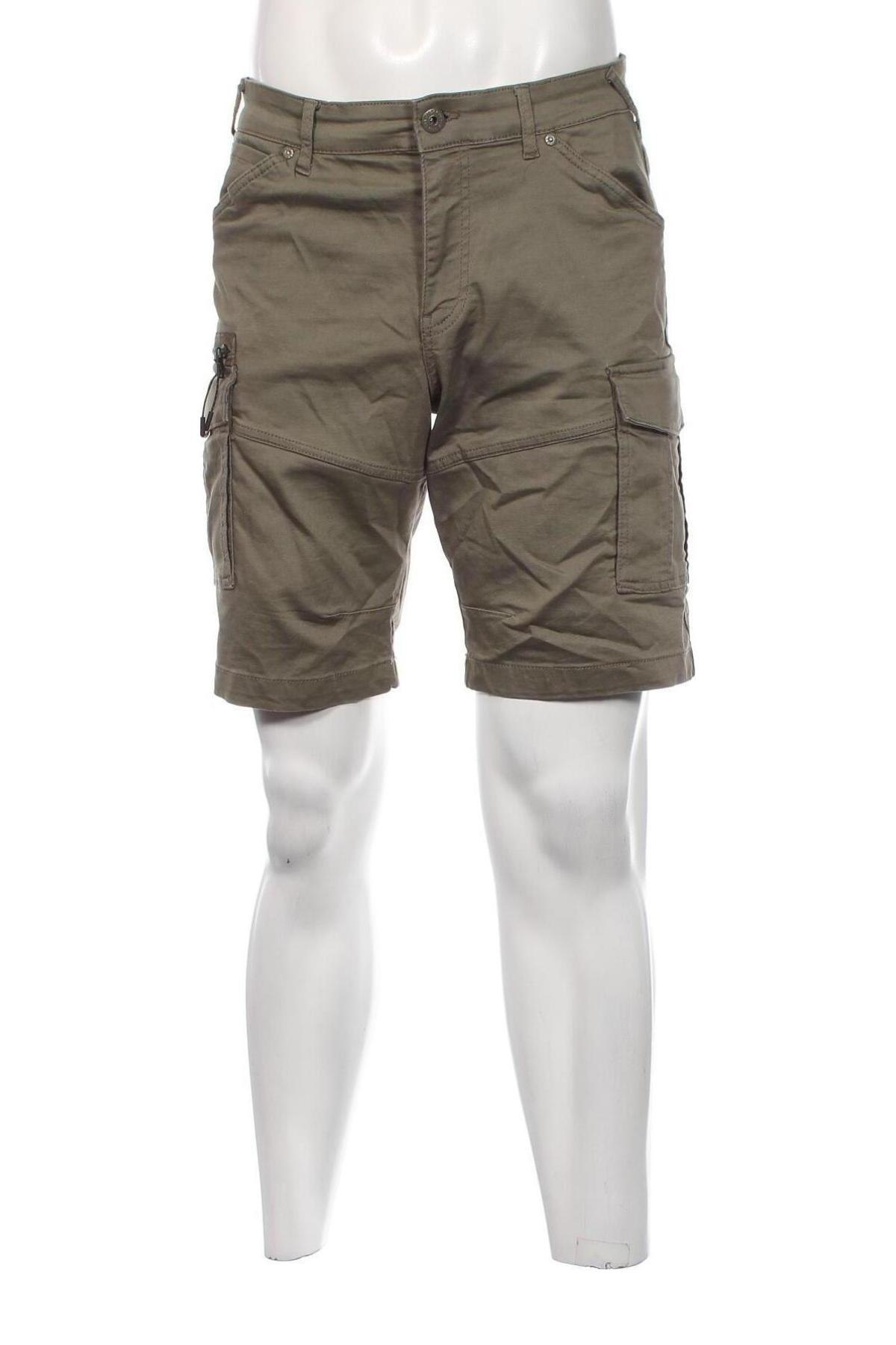 Herren Shorts Jack & Jones, Größe M, Farbe Grün, Preis 23,66 €