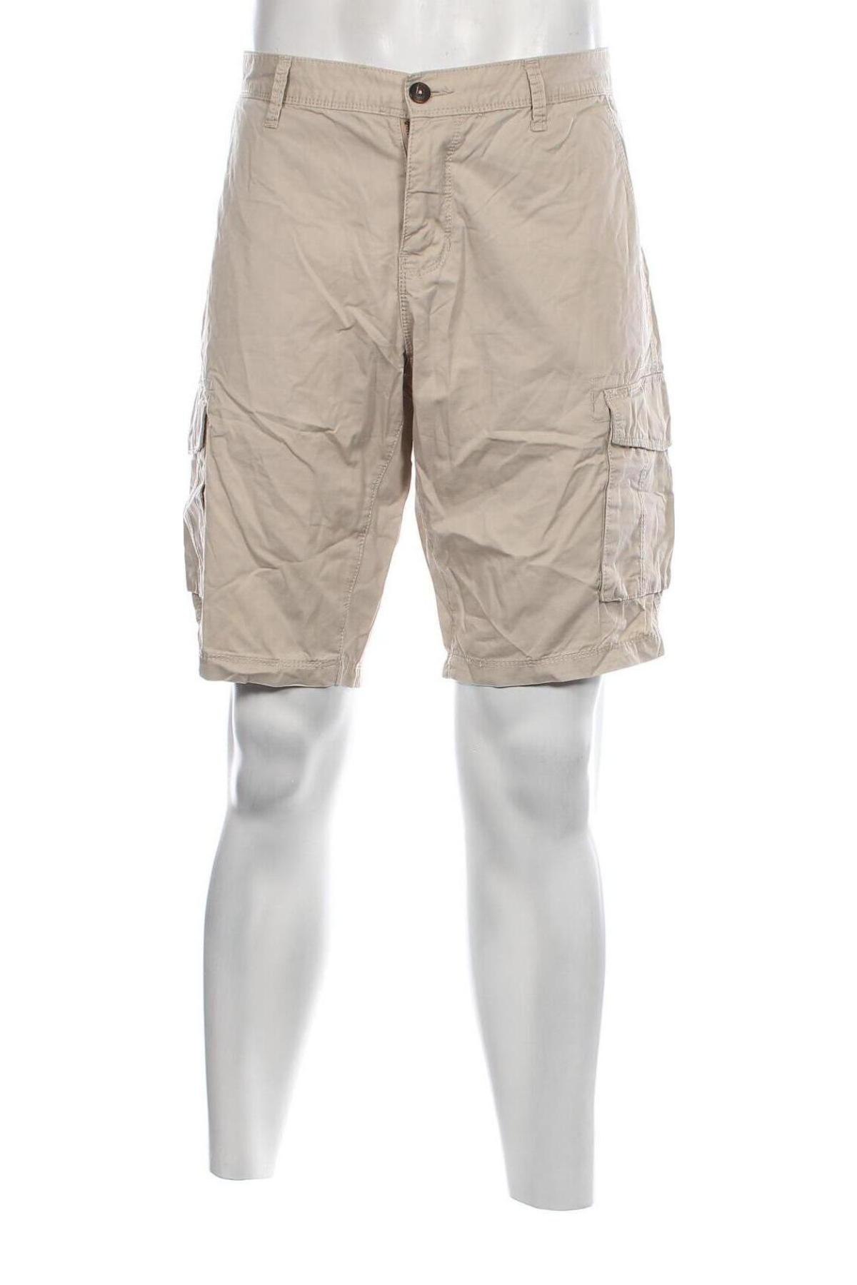 Ανδρικό κοντό παντελόνι Kiabi, Μέγεθος L, Χρώμα  Μπέζ, Τιμή 13,91 €