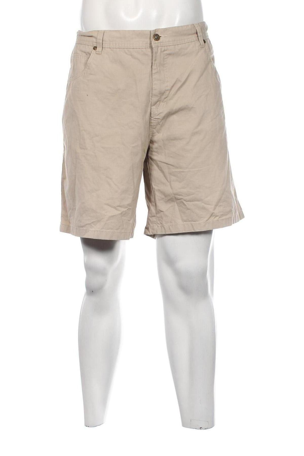 Ανδρικό κοντό παντελόνι Kingfield, Μέγεθος XL, Χρώμα  Μπέζ, Τιμή 15,46 €
