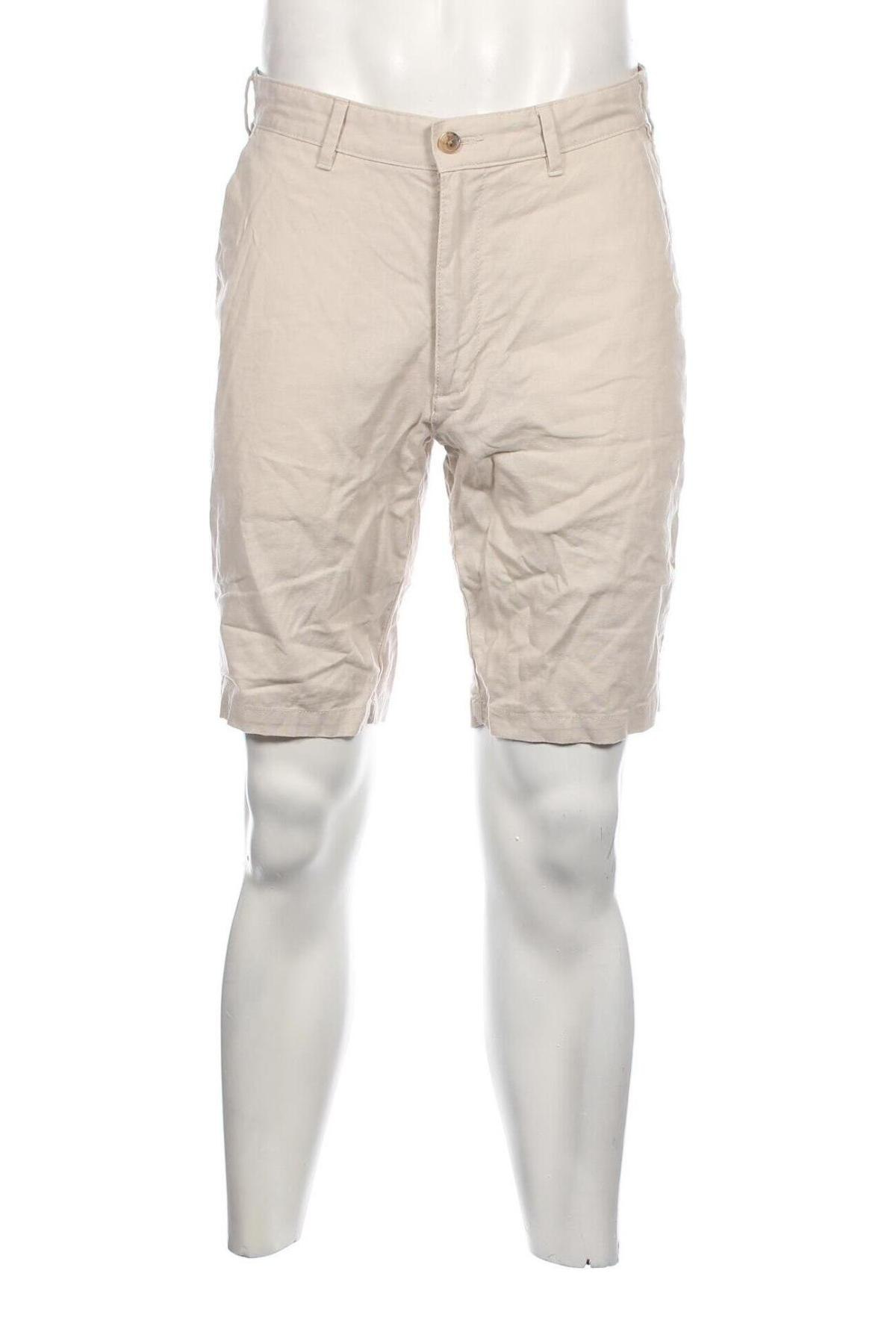 Мъжки къс панталон Marks & Spencer, Размер M, Цвят Бежов, Цена 24,02 лв.