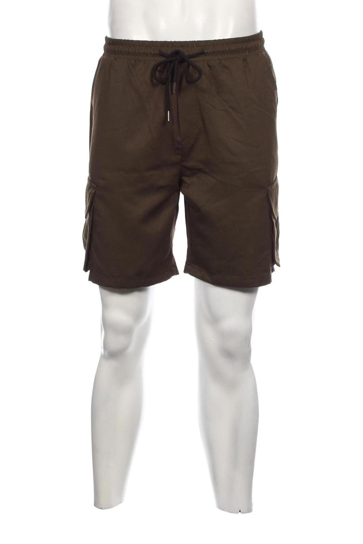 Pantaloni scurți de bărbați SHEIN, Mărime M, Culoare Verde, Preț 63,78 Lei