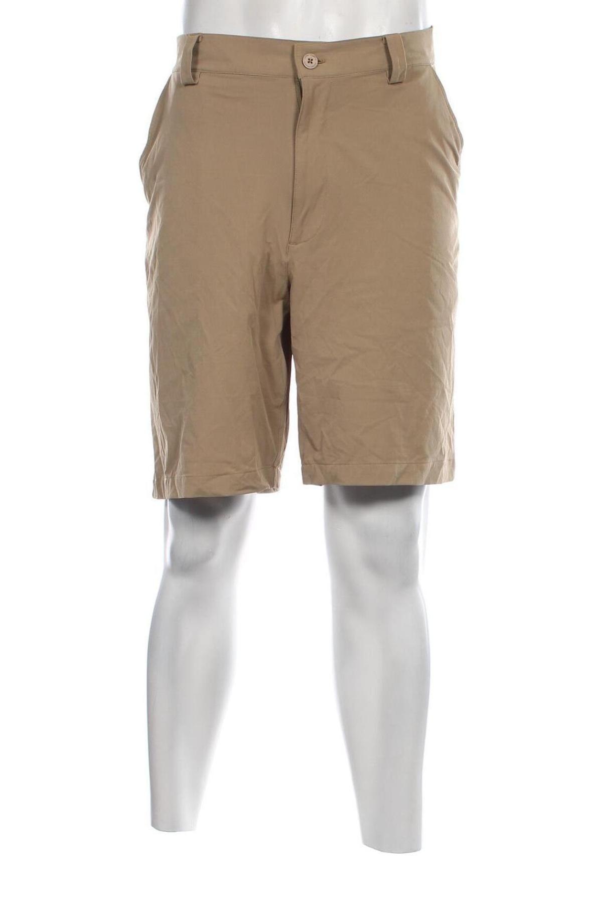 Мъжки къс панталон Under Armour, Размер XL, Цвят Бежов, Цена 32,30 лв.