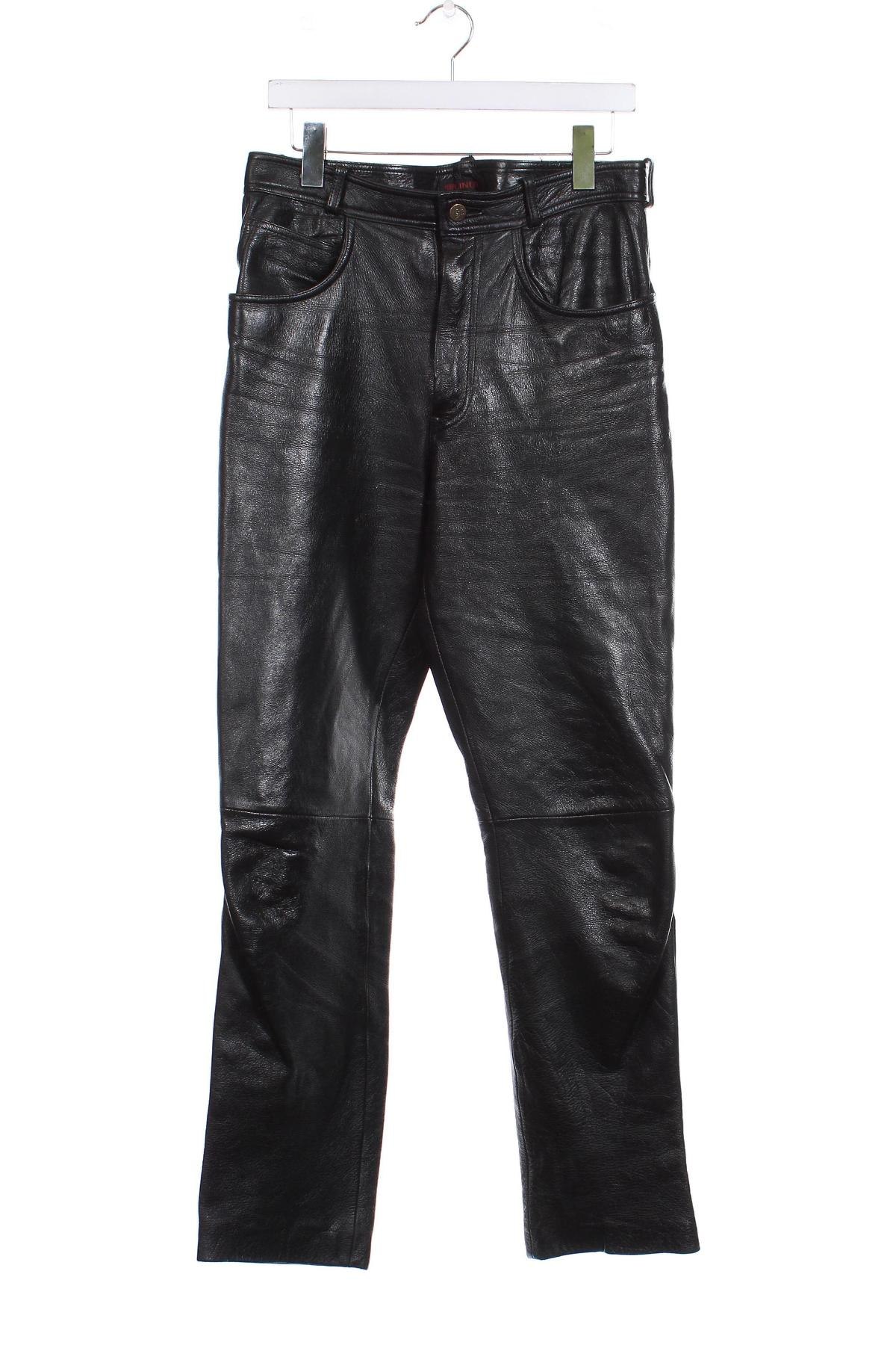 Pánské kožené kalhoty  Linus, Velikost M, Barva Černá, Cena  1 040,00 Kč