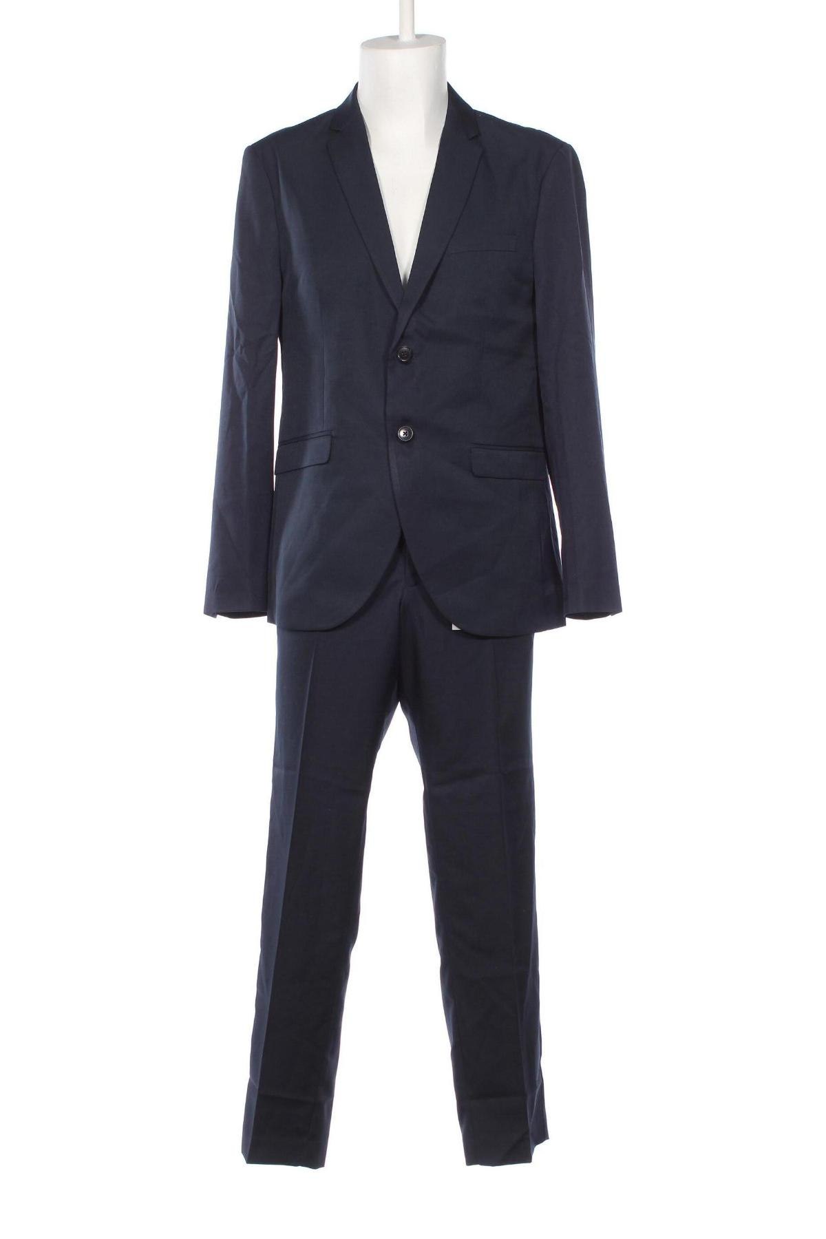 Ανδρικό κοστούμι Jack & Jones, Μέγεθος XL, Χρώμα Μπλέ, Τιμή 122,94 €