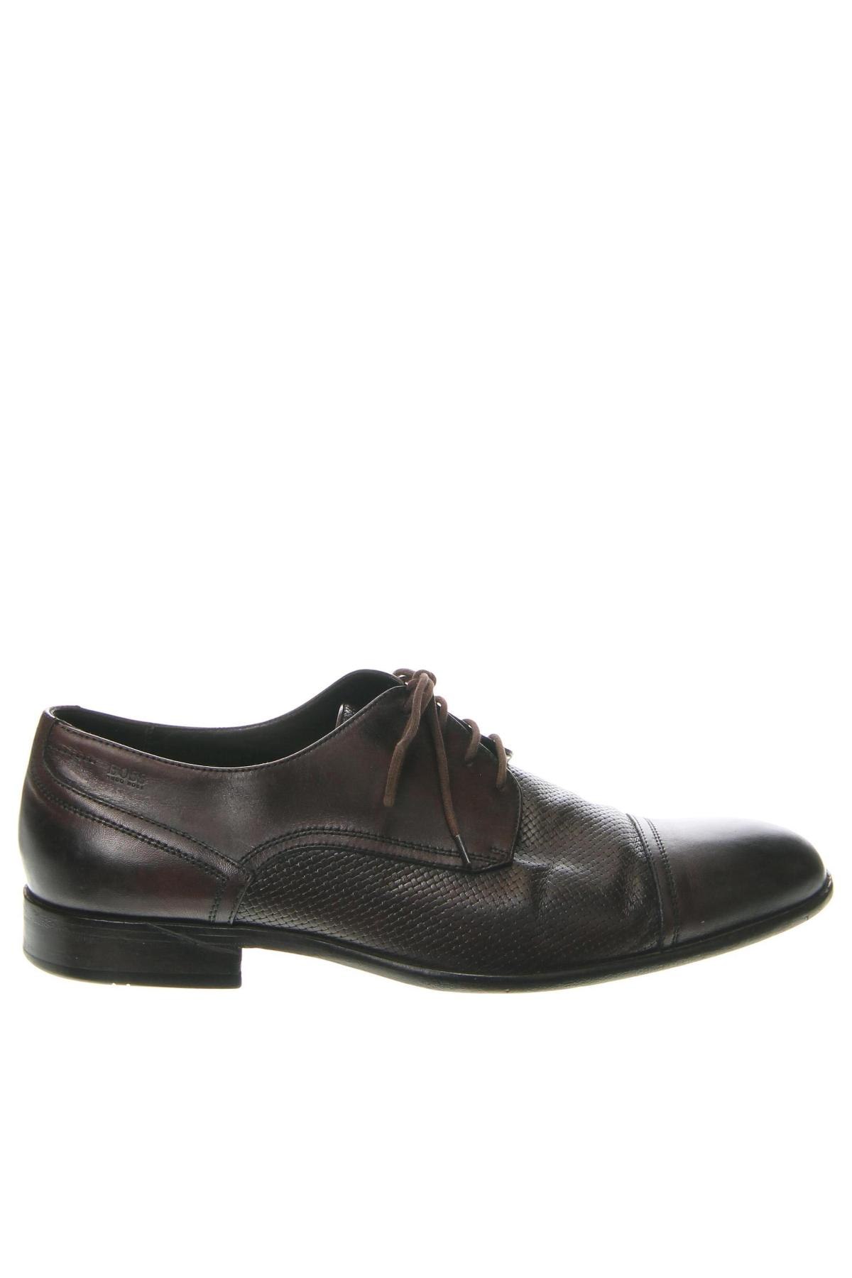 Мъжки обувки Hugo Boss, Размер 42, Цвят Кафяв, Цена 306,86 лв.