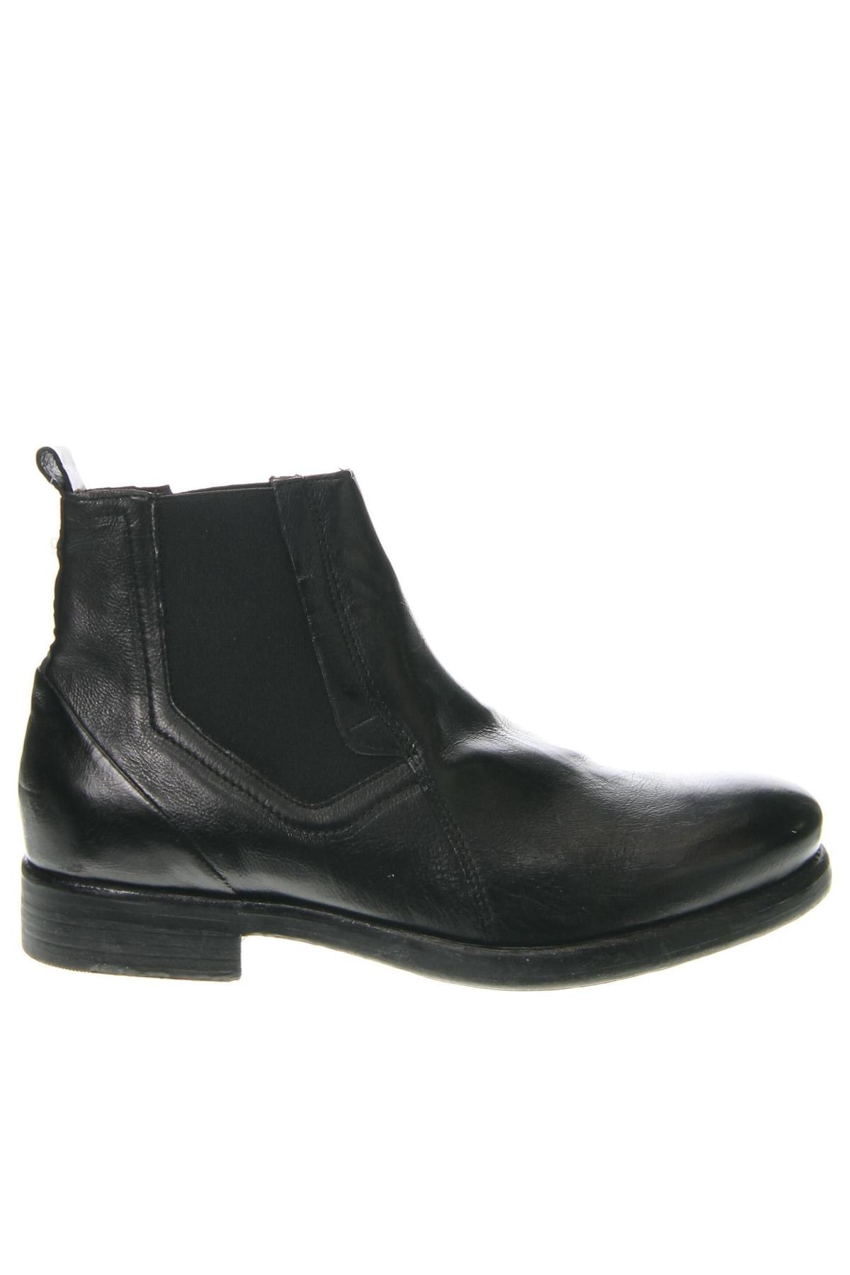 Ανδρικά παπούτσια MJUS, Μέγεθος 43, Χρώμα Μαύρο, Τιμή 62,65 €
