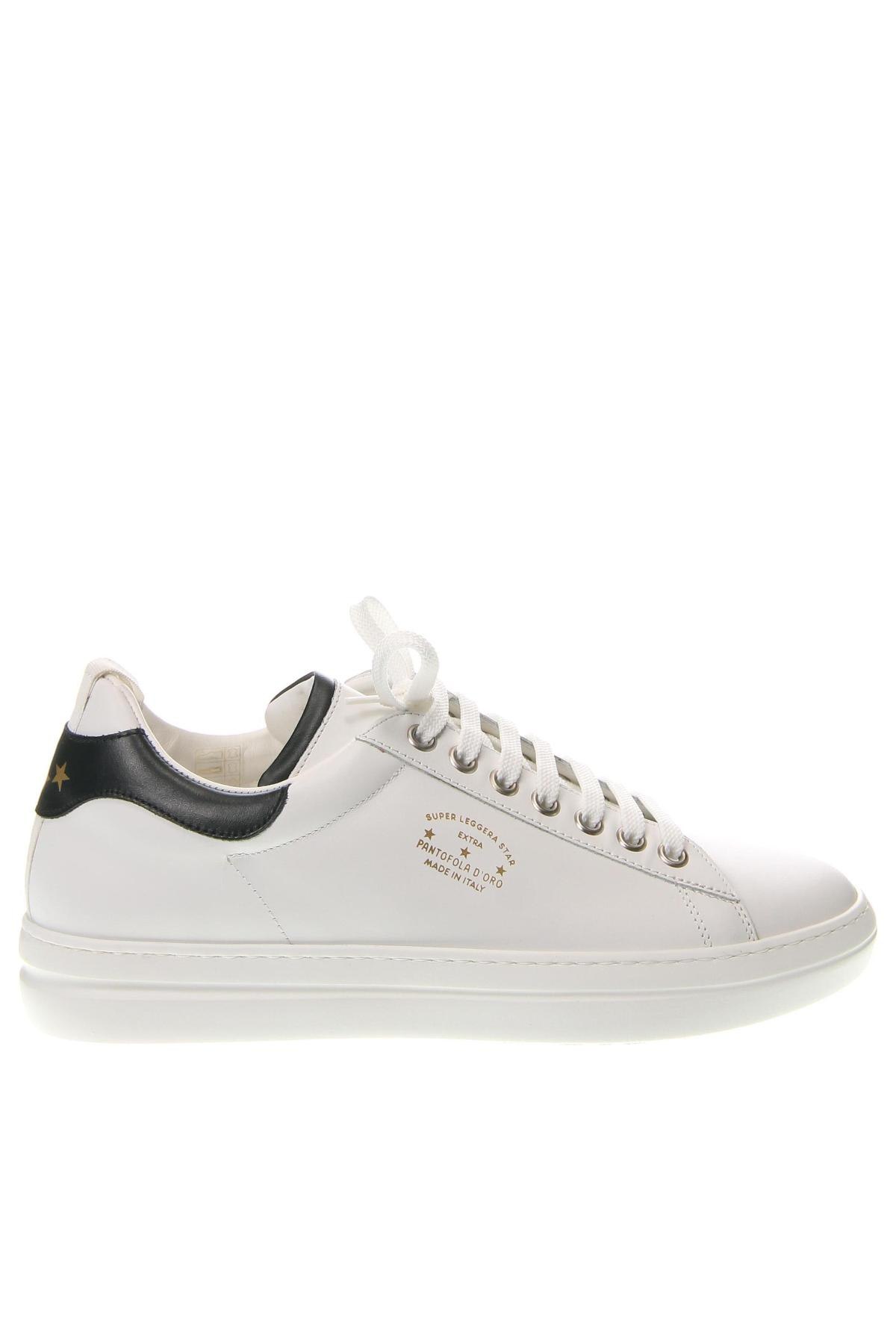 Ανδρικά παπούτσια Pantofola D'oro, Μέγεθος 45, Χρώμα Λευκό, Τιμή 73,25 €