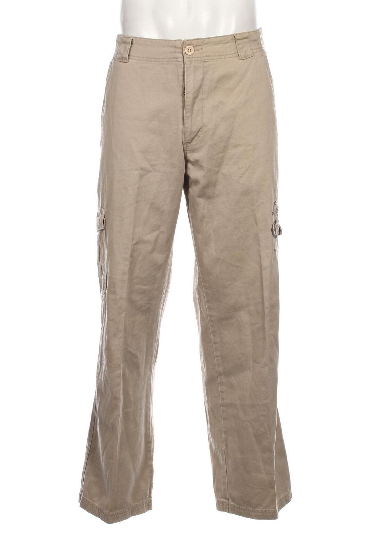 Ανδρικό παντελόνι, Μέγεθος L, Χρώμα  Μπέζ, Τιμή 7,57 €
