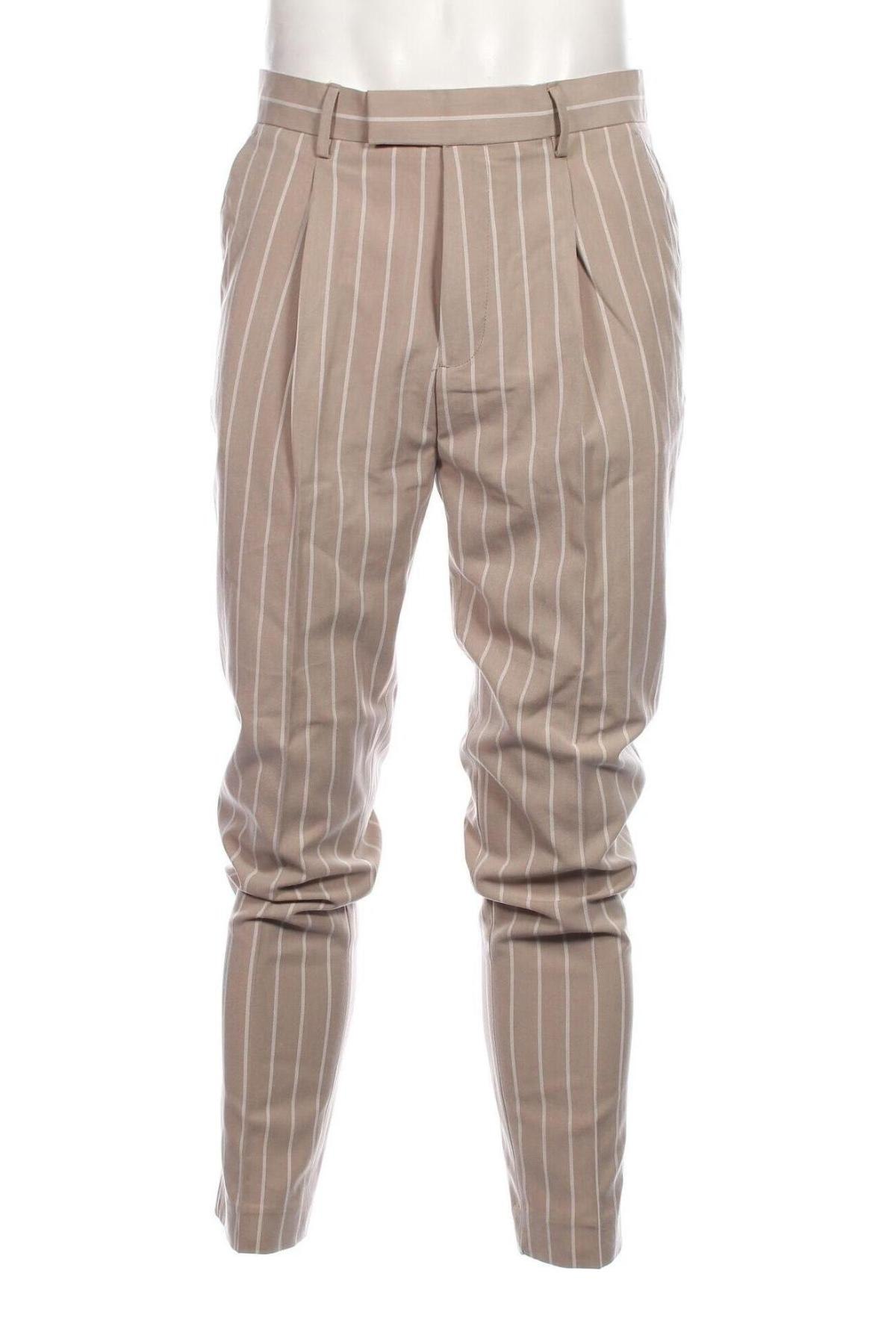 Мъжки панталон ASOS, Размер M, Цвят Бежов, Цена 41,00 лв.