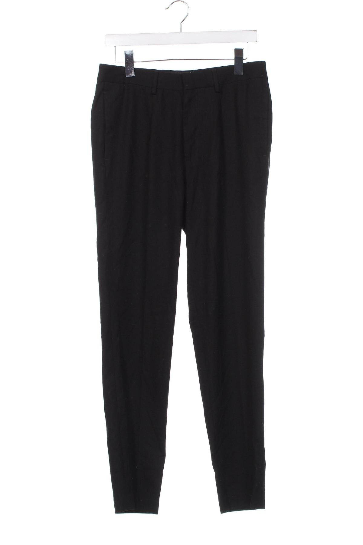 Pantaloni de bărbați ASOS, Mărime S, Culoare Negru, Preț 33,72 Lei