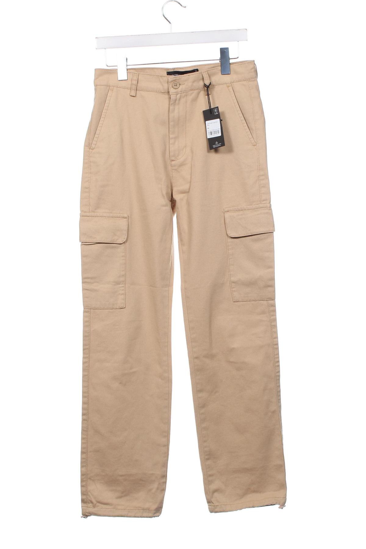 Pantaloni de bărbați About You, Mărime XS, Culoare Bej, Preț 55,72 Lei