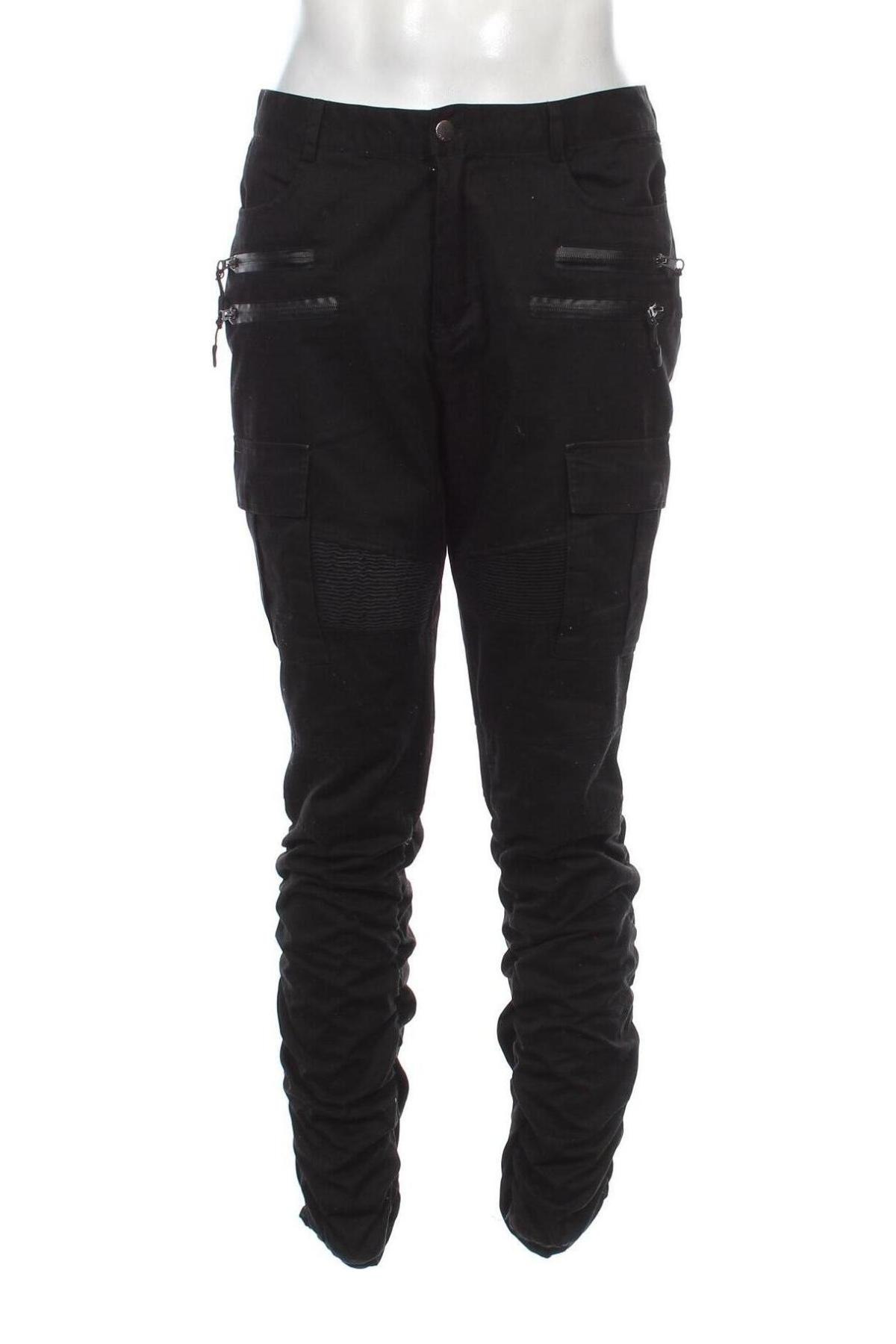 Pantaloni de bărbați American Stitch, Mărime L, Culoare Negru, Preț 46,05 Lei