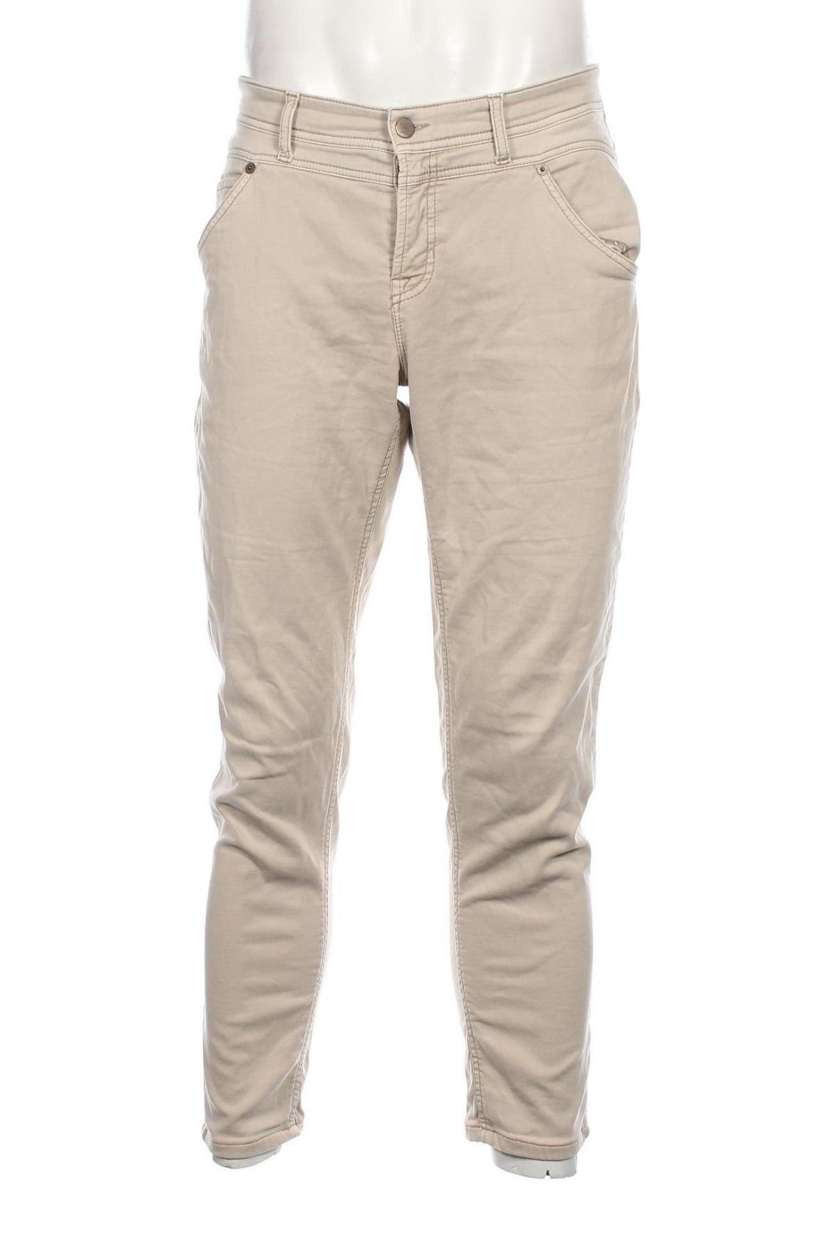 Herrenhose Cambio, Größe L, Farbe Beige, Preis 22,20 €