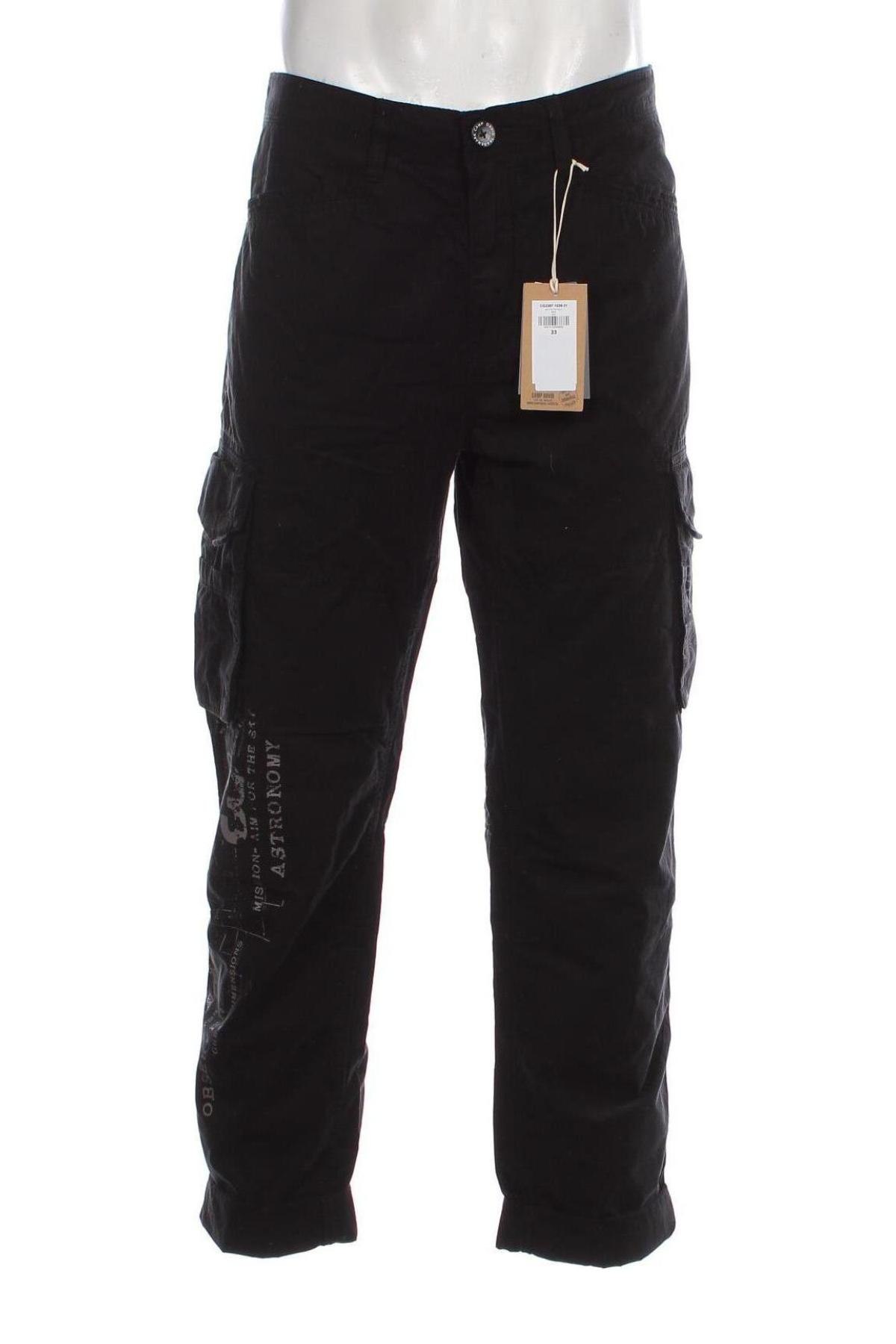Pantaloni de bărbați Camp David, Mărime M, Culoare Negru, Preț 207,24 Lei