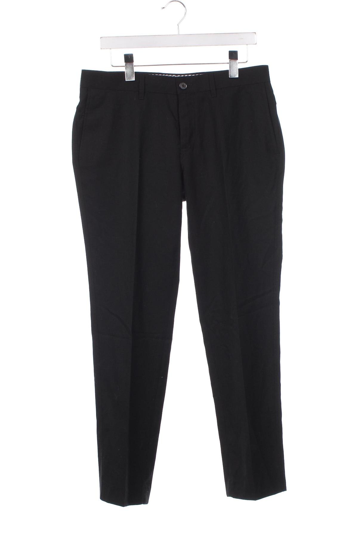 Мъжки панталон Dressmann, Размер M, Цвят Черен, Цена 10,25 лв.