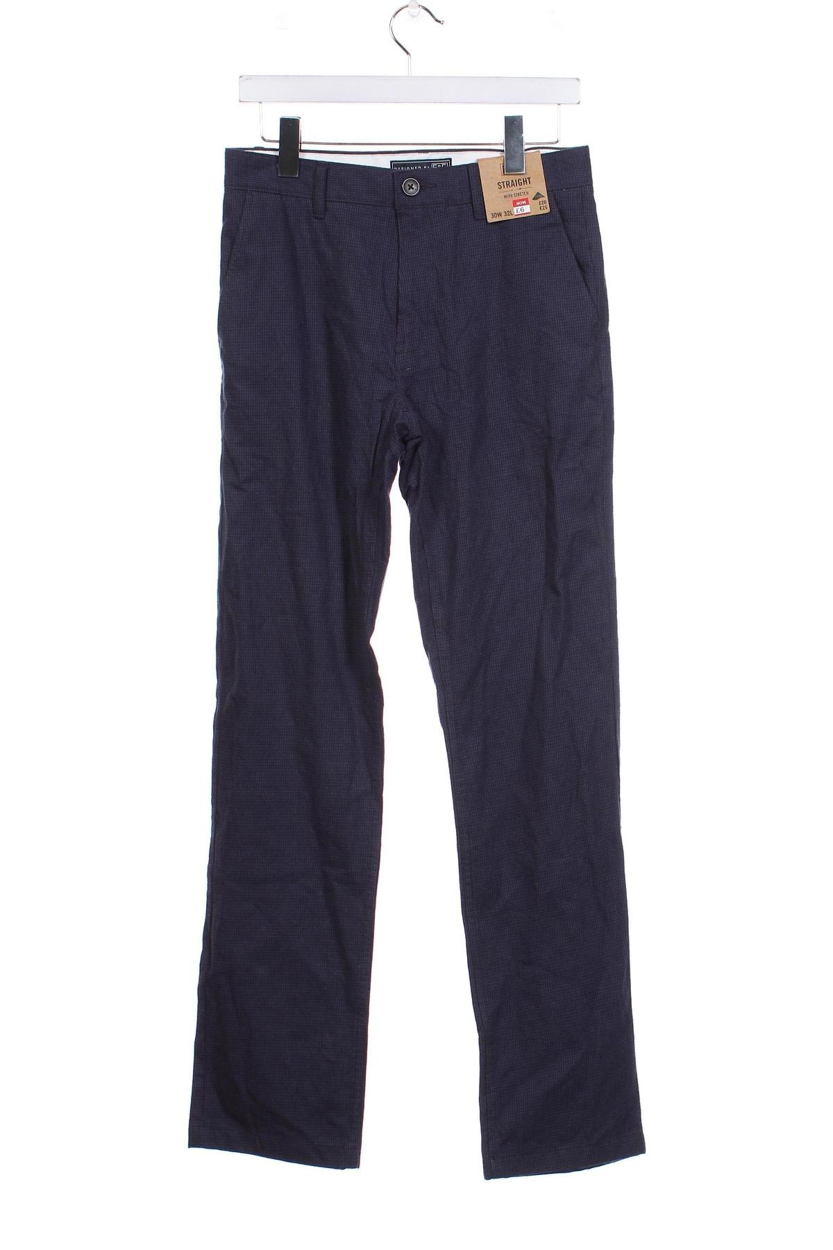 Ανδρικό παντελόνι F&F, Μέγεθος S, Χρώμα Μπλέ, Τιμή 15,99 €