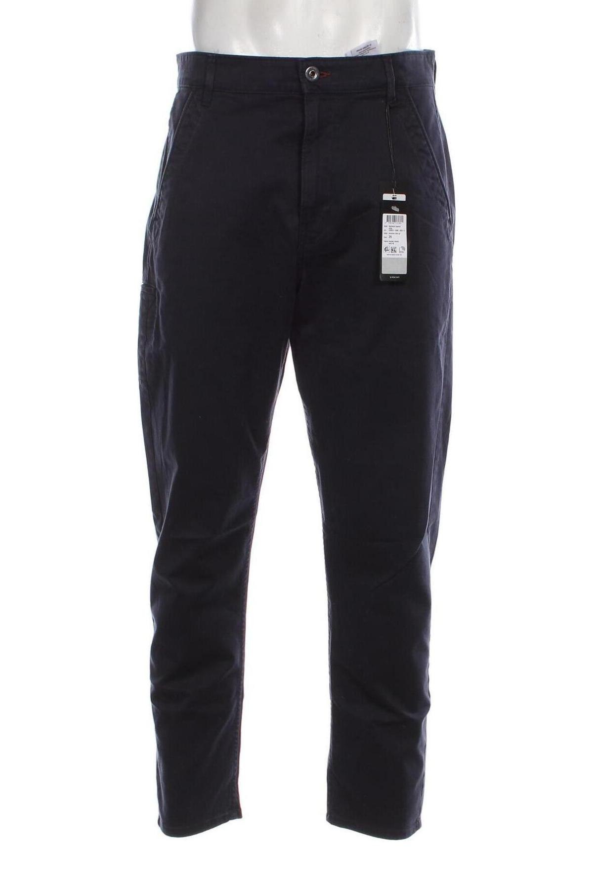 Pantaloni de bărbați G-Star Raw, Mărime L, Culoare Albastru, Preț 625,00 Lei