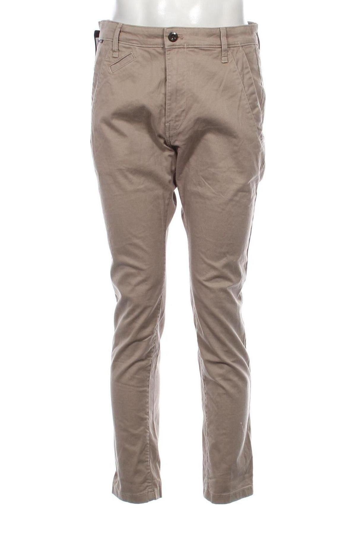 Pantaloni de bărbați G-Star Raw, Mărime M, Culoare Bej, Preț 312,50 Lei
