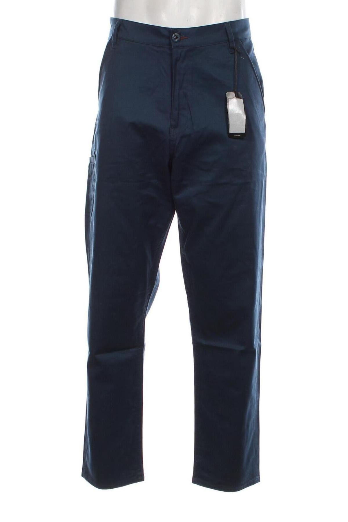 Pantaloni de bărbați G-Star Raw, Mărime L, Culoare Albastru, Preț 250,00 Lei