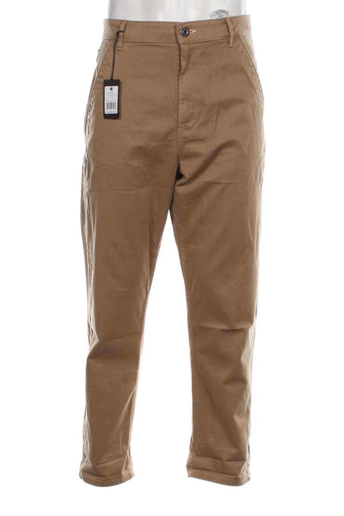 Herrenhose G-Star Raw, Größe L, Farbe Beige, Preis 44,07 €